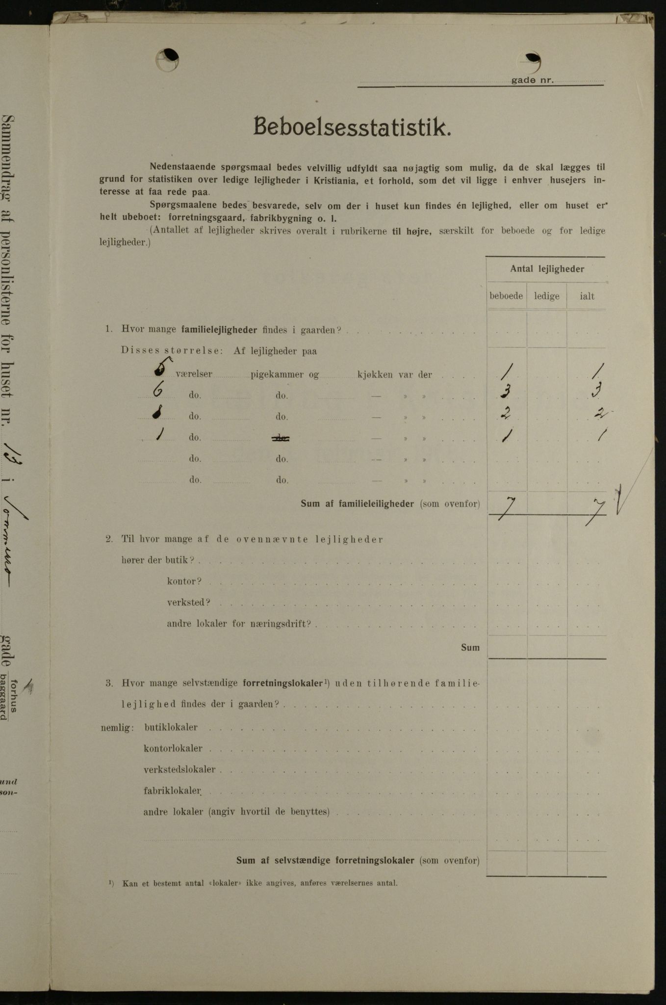 OBA, Municipal Census 1908 for Kristiania, 1908, p. 89851