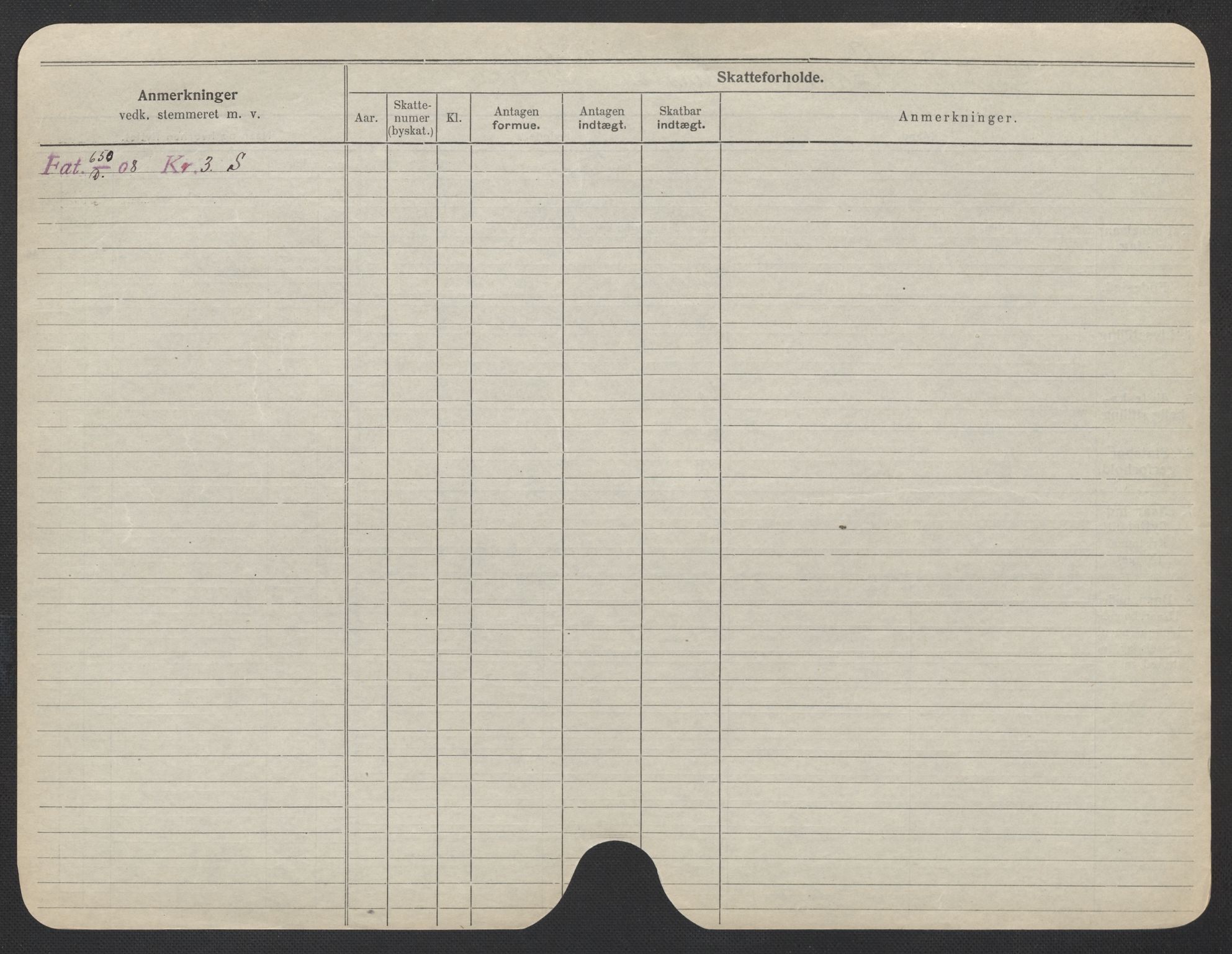 Oslo folkeregister, Registerkort, AV/SAO-A-11715/F/Fa/Fac/L0019: Kvinner, 1906-1914, p. 1125b