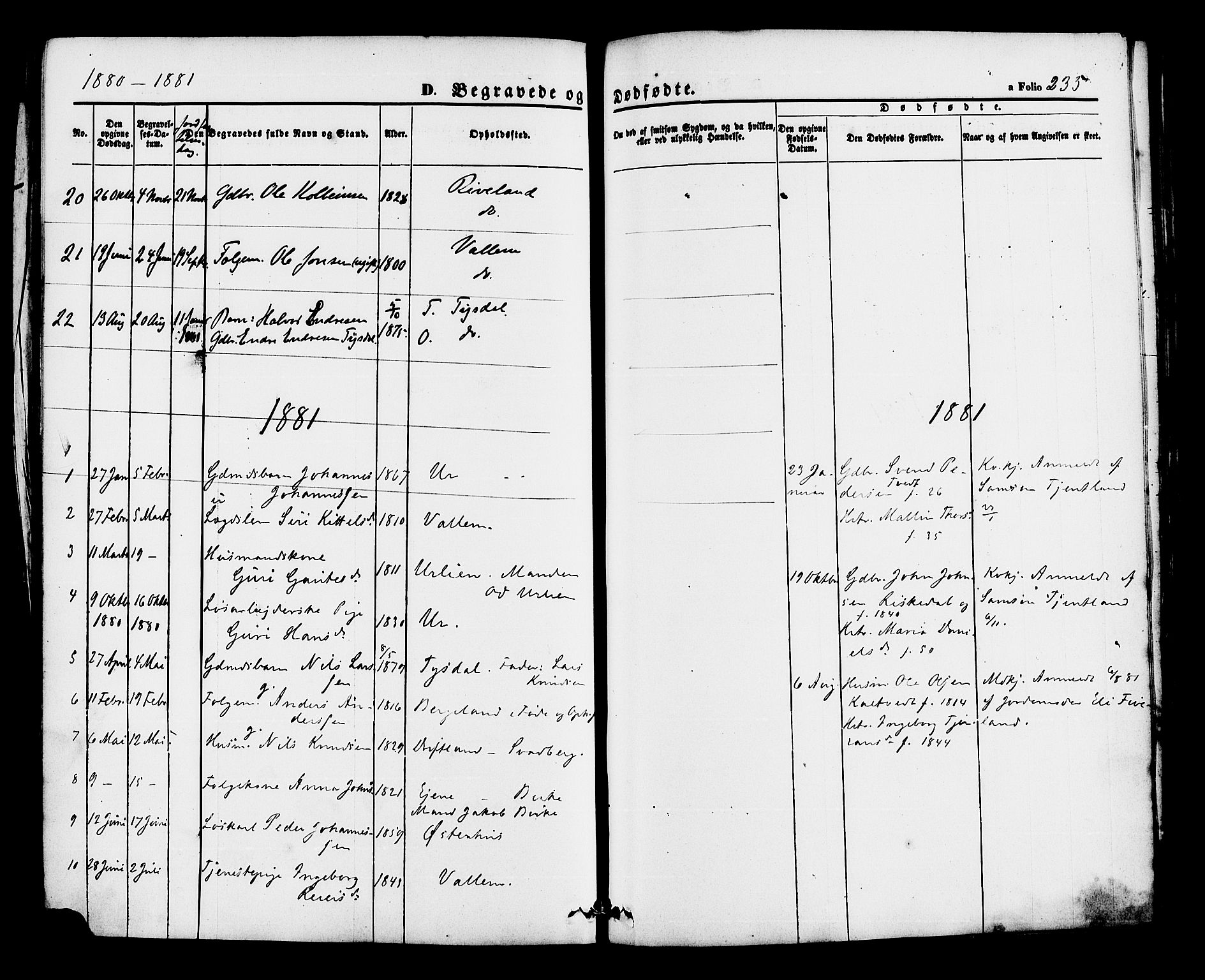 Hjelmeland sokneprestkontor, AV/SAST-A-101843/01/IV/L0012: Parish register (official) no. A 12, 1862-1886, p. 235