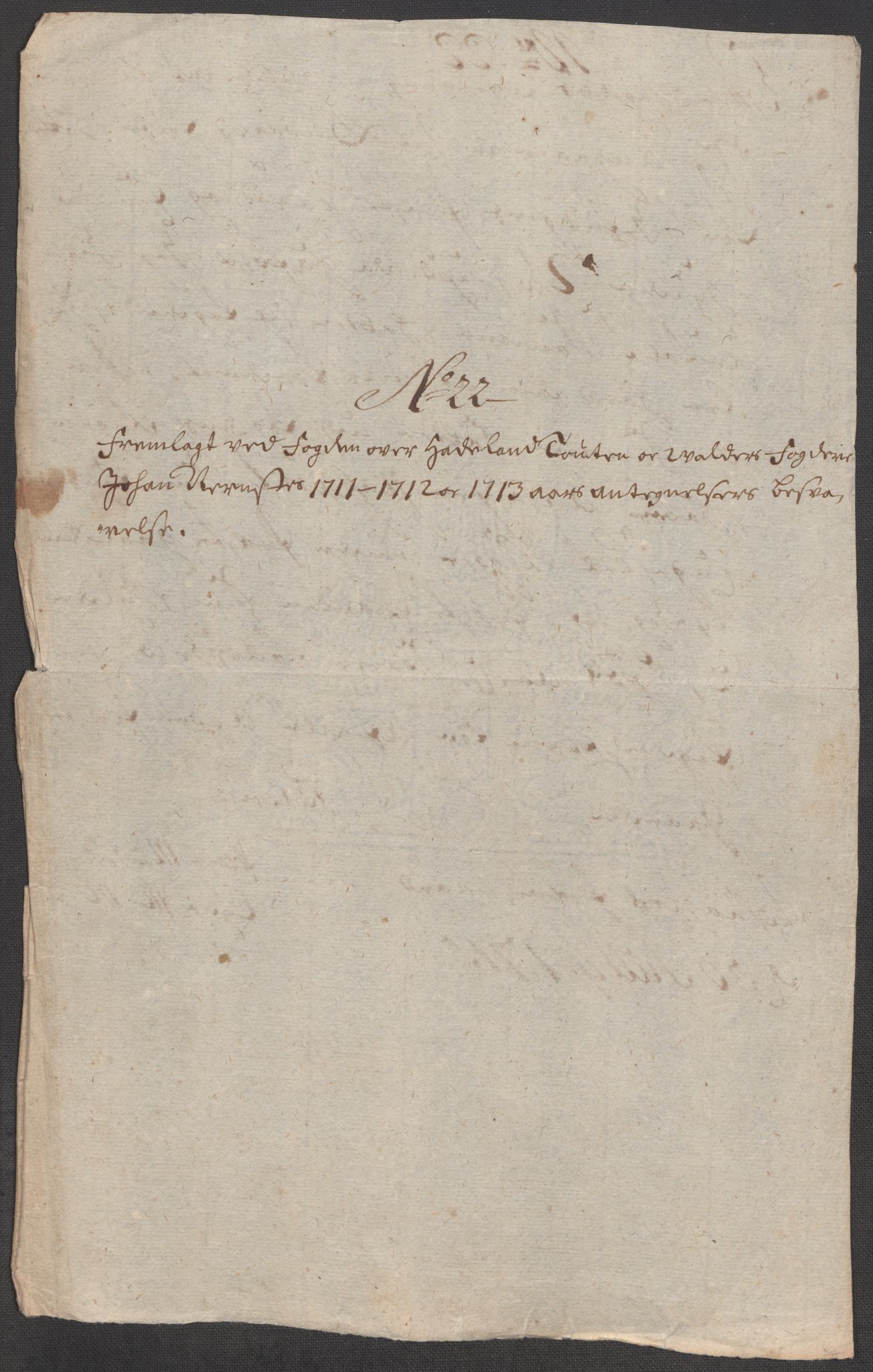 Rentekammeret inntil 1814, Reviderte regnskaper, Fogderegnskap, AV/RA-EA-4092/R18/L1311: Fogderegnskap Hadeland, Toten og Valdres, 1713, p. 436