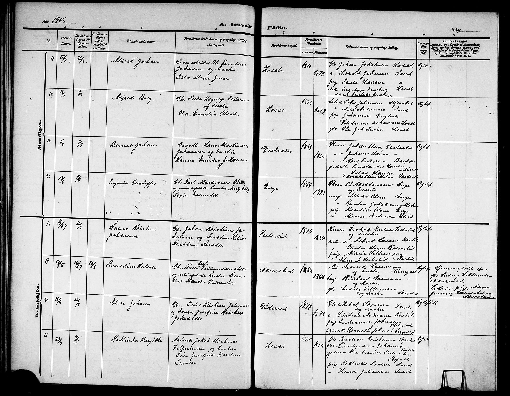 Ministerialprotokoller, klokkerbøker og fødselsregistre - Nordland, AV/SAT-A-1459/852/L0756: Parish register (copy) no. 852C07, 1902-1916