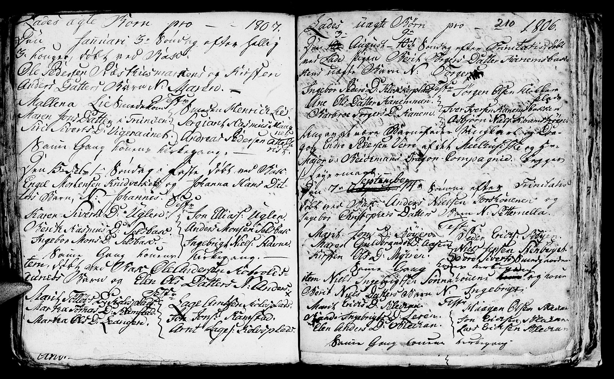 Ministerialprotokoller, klokkerbøker og fødselsregistre - Sør-Trøndelag, AV/SAT-A-1456/606/L0305: Parish register (copy) no. 606C01, 1757-1819, p. 210