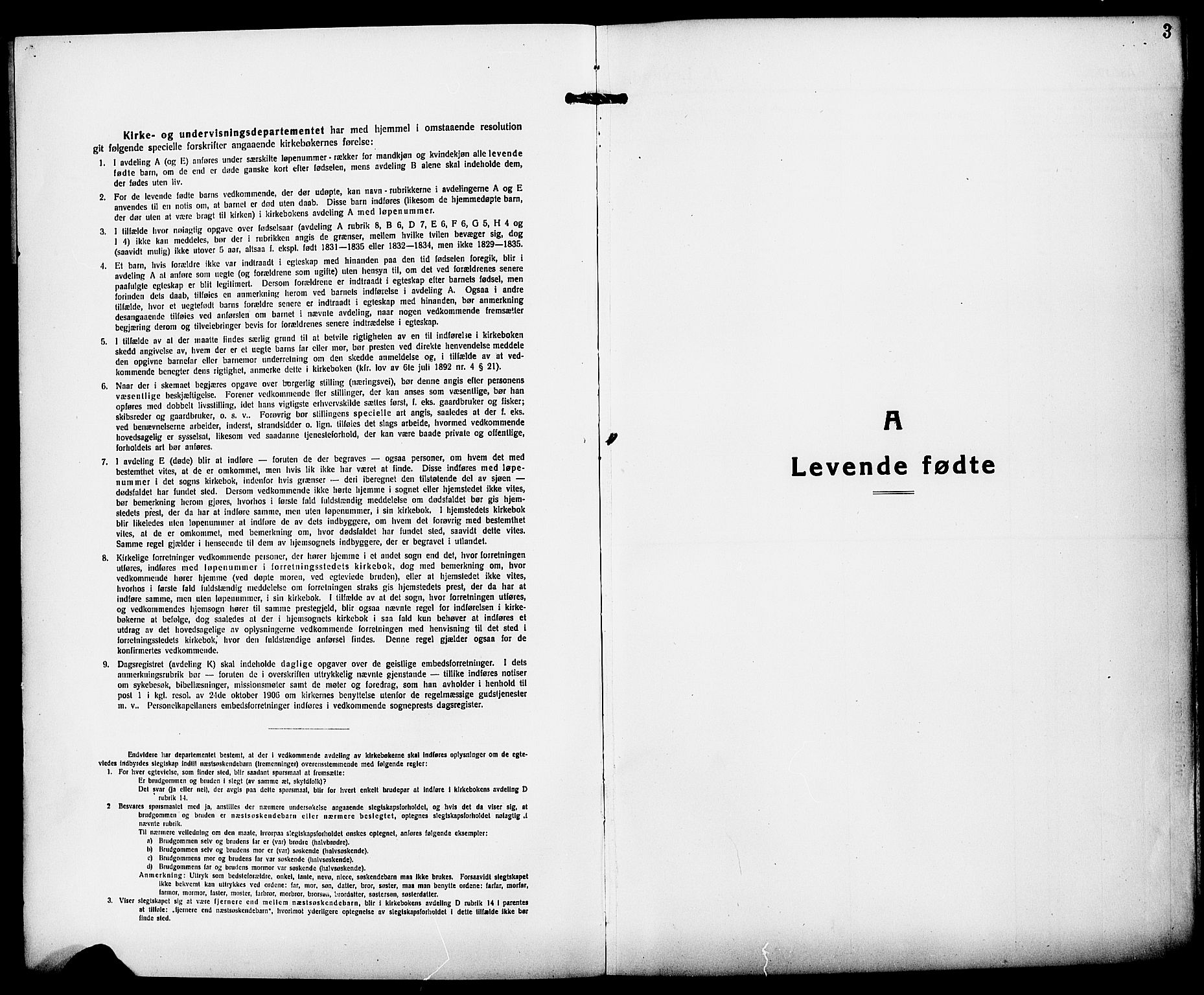 Løten prestekontor, SAH/PREST-022/L/La/L0008: Parish register (copy) no. 8, 1920-1929, p. 3