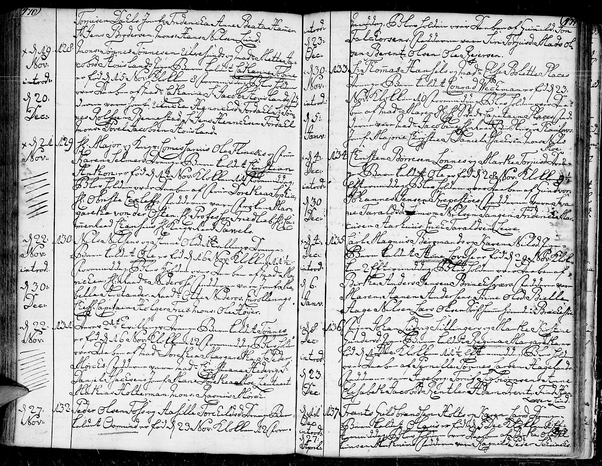 Kristiansand domprosti, AV/SAK-1112-0006/F/Fa/L0002: Parish register (official) no. A 2, 1755-1778, p. 470-471