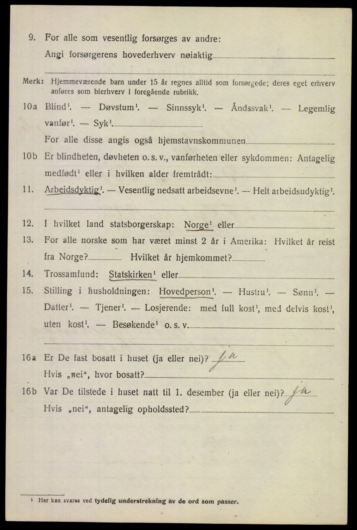 SAKO, 1920 census for Borre, 1920, p. 4169