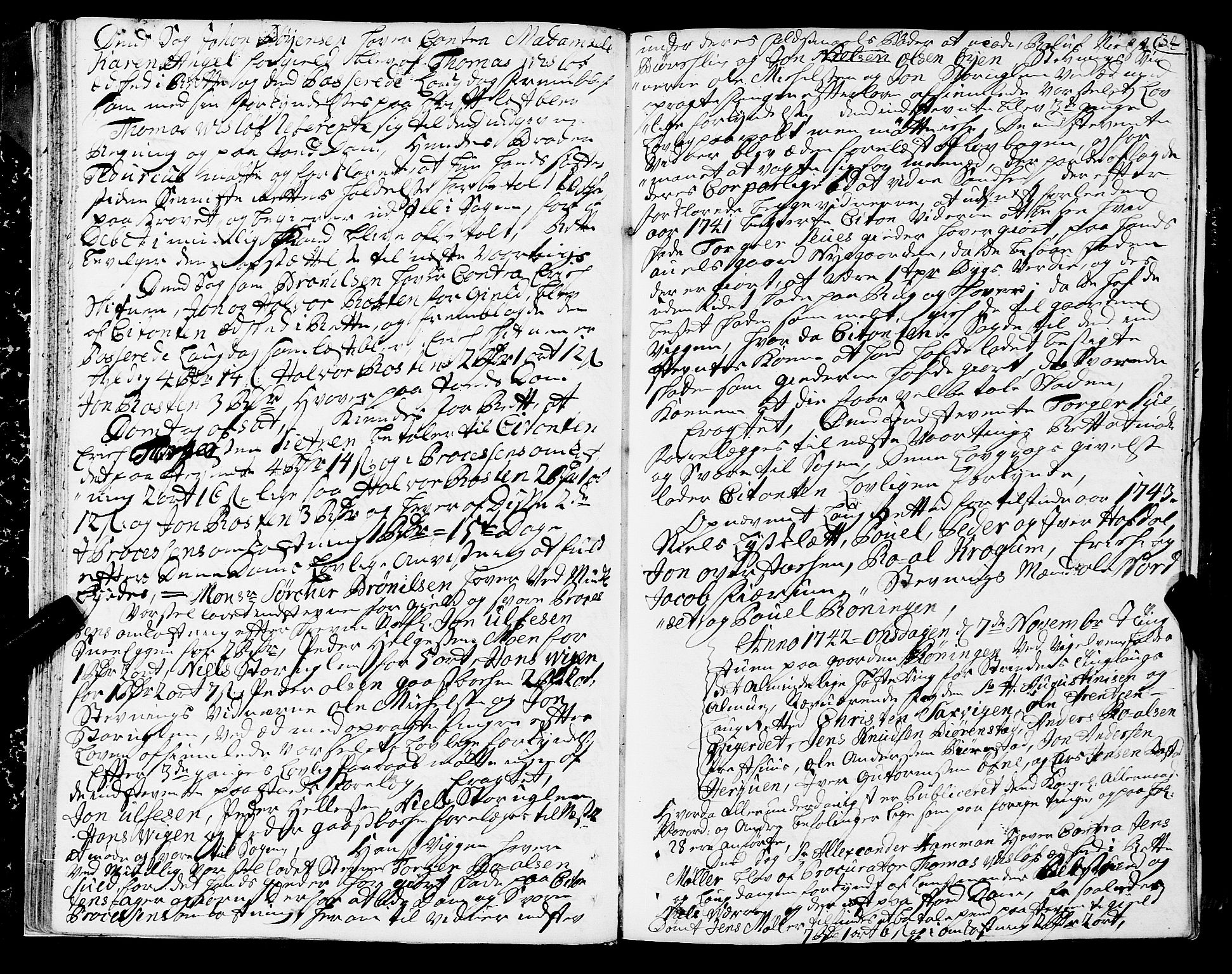 Strinda og Selbu sorenskriveri, AV/SAT-A-0015/1/1A/L0010: Tingbok 9, 1742-1747, p. 33b-34a