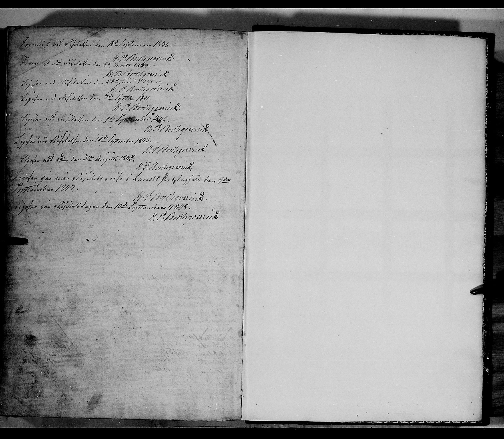 Land prestekontor, SAH/PREST-120/H/Ha/Hab/L0002: Parish register (copy) no. 2, 1833-1849, p. 278