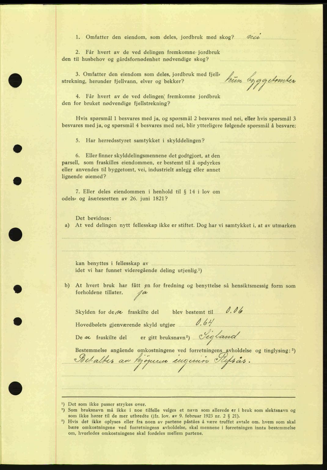 Idd og Marker sorenskriveri, AV/SAO-A-10283/G/Gb/Gbb/L0005: Mortgage book no. A5, 1941-1943, Diary no: : 604/1942