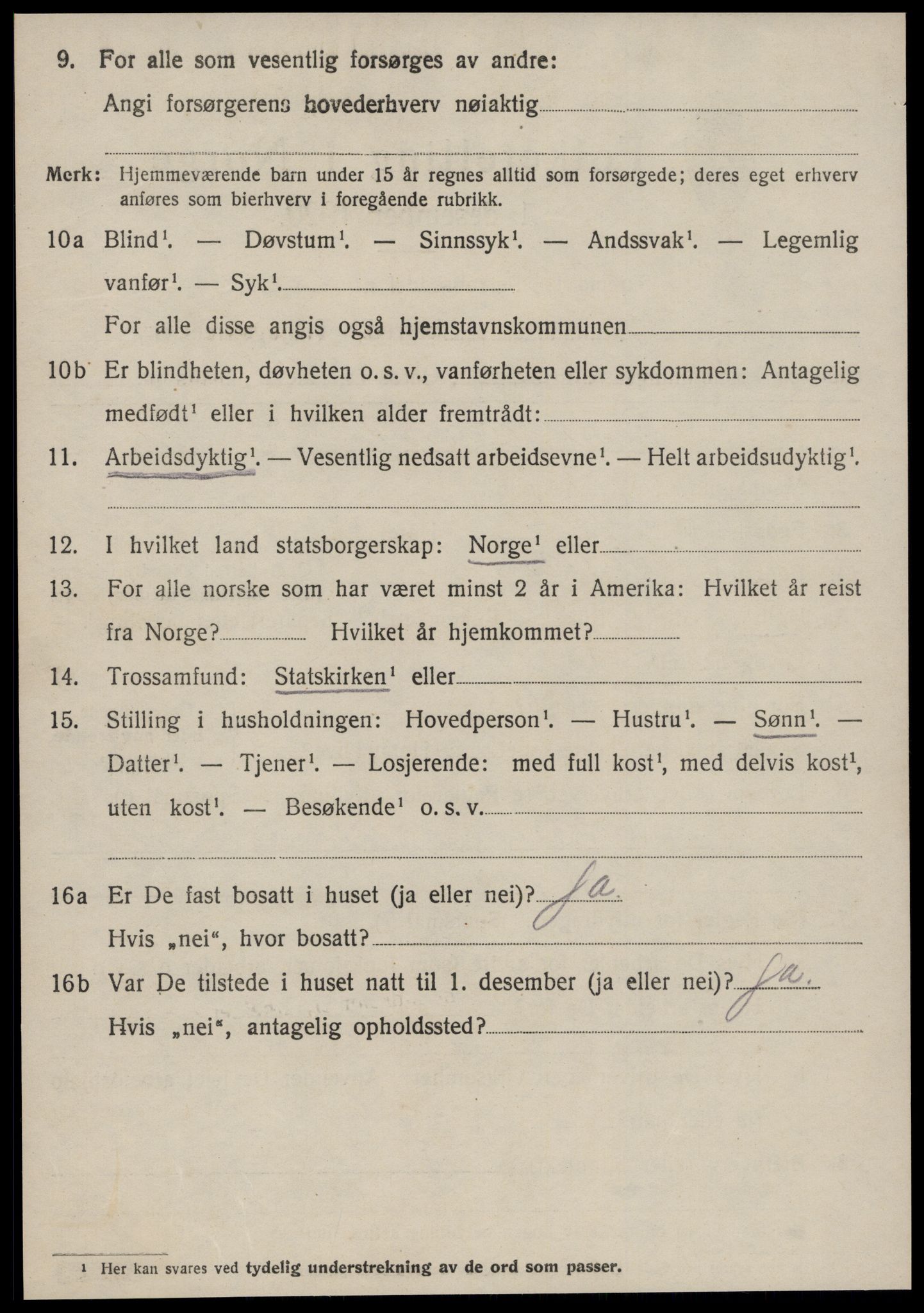 SAT, 1920 census for Ørskog, 1920, p. 4189