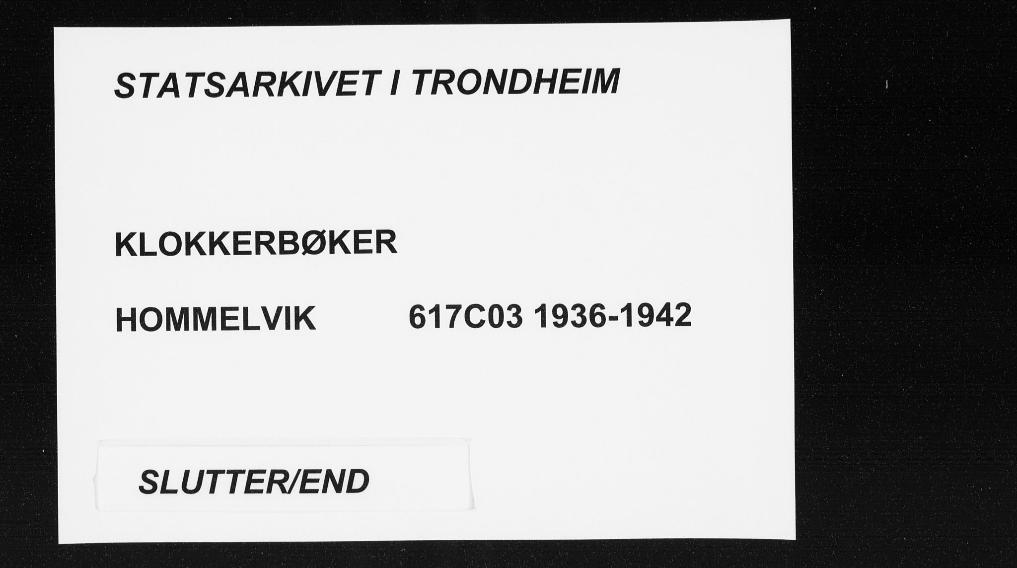 Ministerialprotokoller, klokkerbøker og fødselsregistre - Sør-Trøndelag, AV/SAT-A-1456/617/L0432: Parish register (copy) no. 617C03, 1936-1942