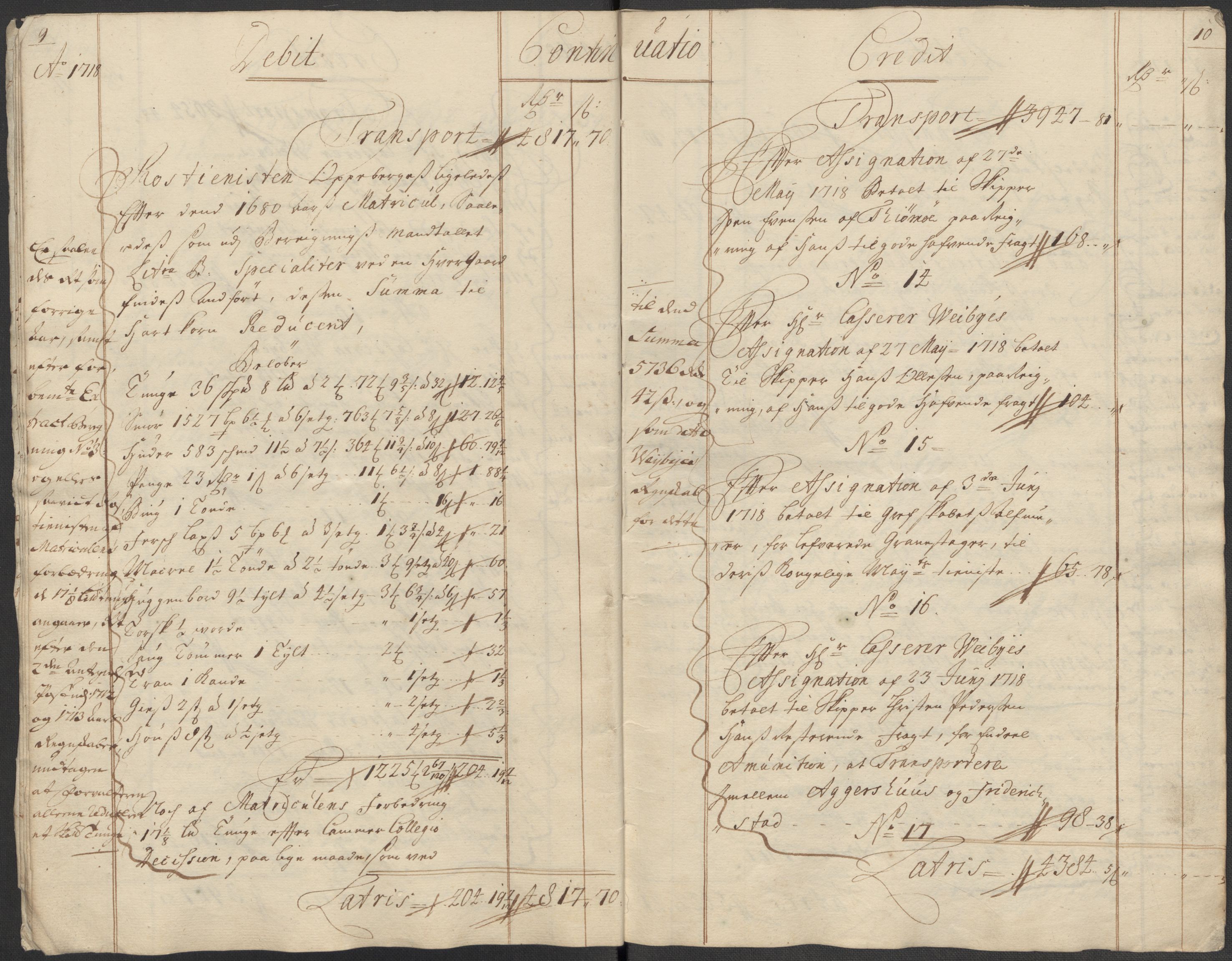 Rentekammeret inntil 1814, Reviderte regnskaper, Fogderegnskap, RA/EA-4092/R33/L1988: Fogderegnskap Larvik grevskap, 1718, p. 8