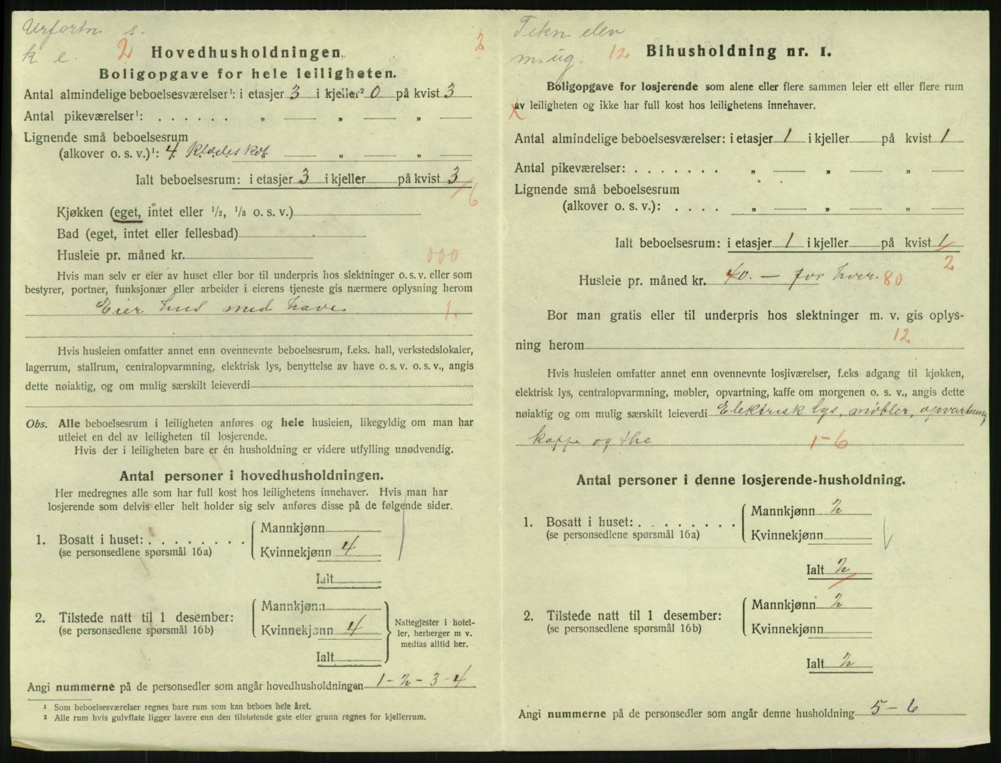 SAKO, 1920 census for Horten, 1920, p. 4918