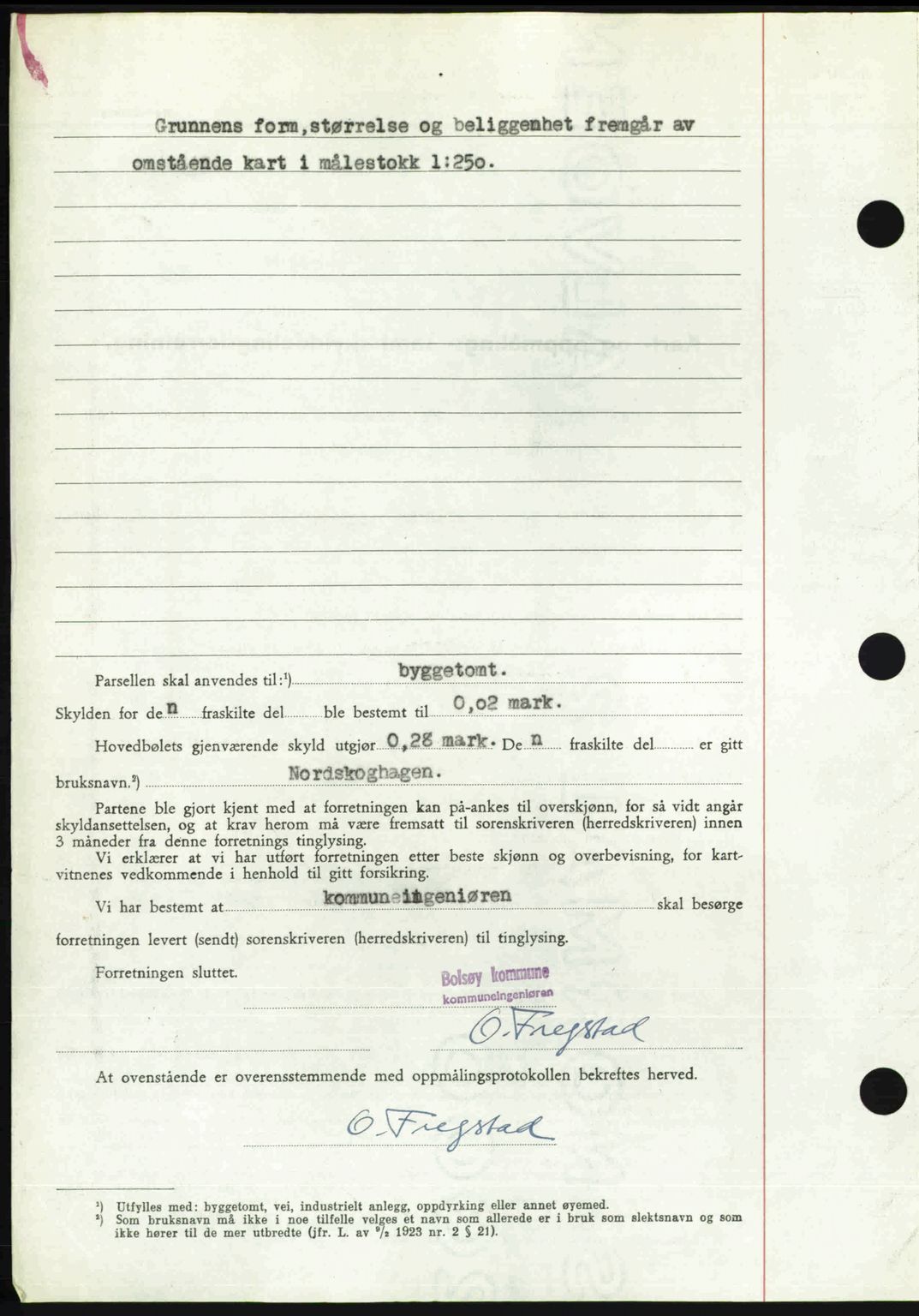 Romsdal sorenskriveri, AV/SAT-A-4149/1/2/2C: Mortgage book no. A31, 1949-1949, Diary no: : 3062/1949