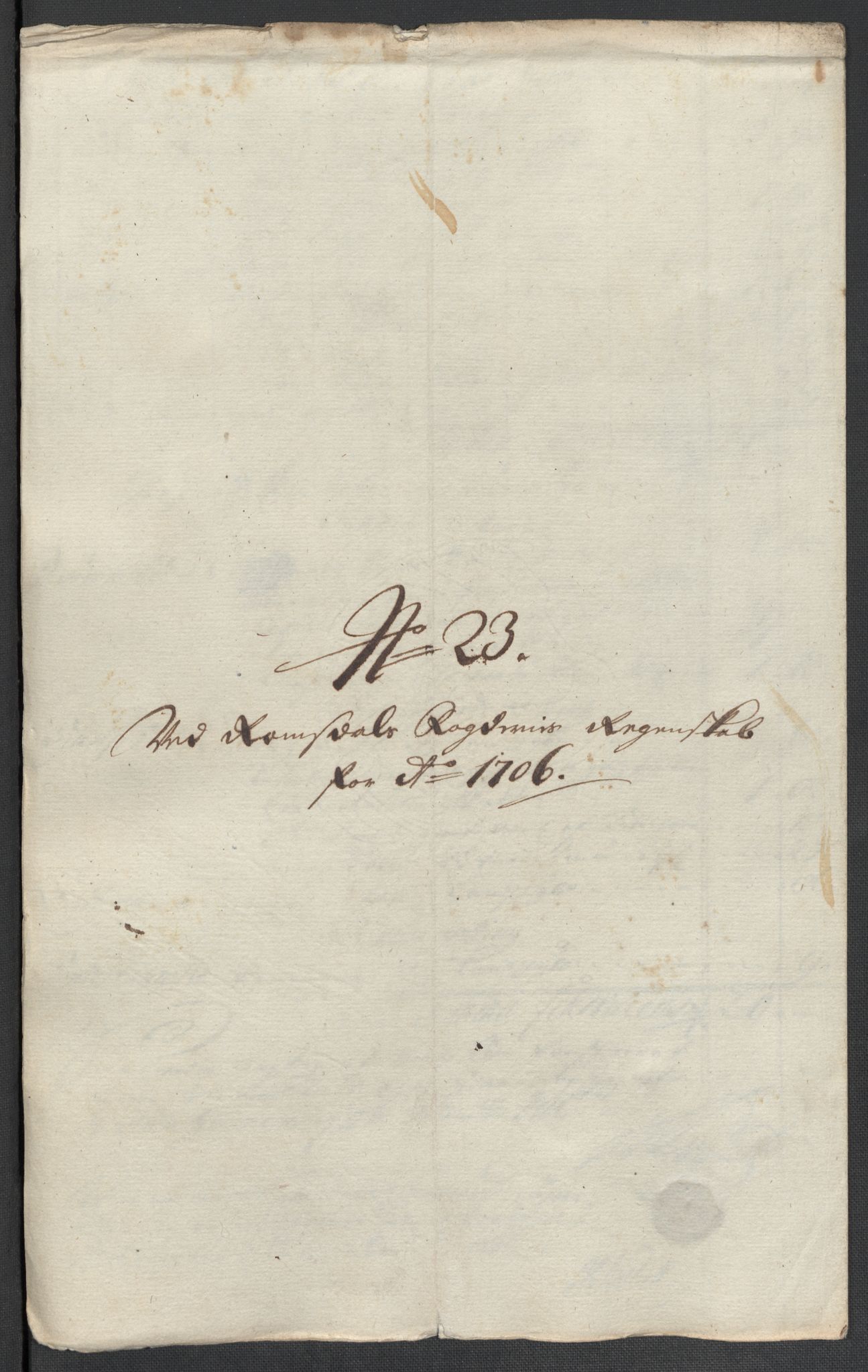 Rentekammeret inntil 1814, Reviderte regnskaper, Fogderegnskap, AV/RA-EA-4092/R55/L3657: Fogderegnskap Romsdal, 1706, p. 148