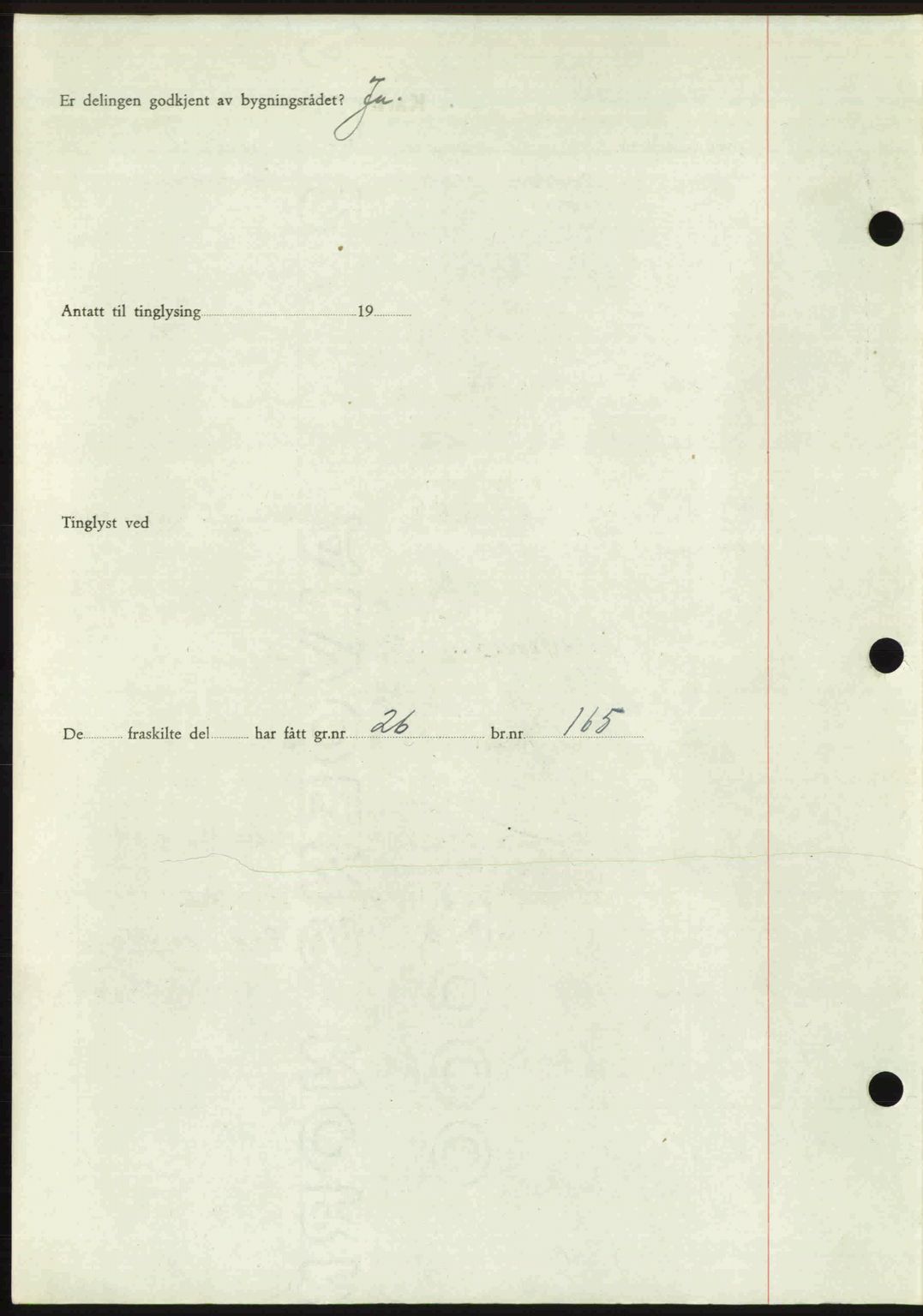 Romsdal sorenskriveri, AV/SAT-A-4149/1/2/2C: Mortgage book no. A21, 1946-1946, Diary no: : 2677/1946