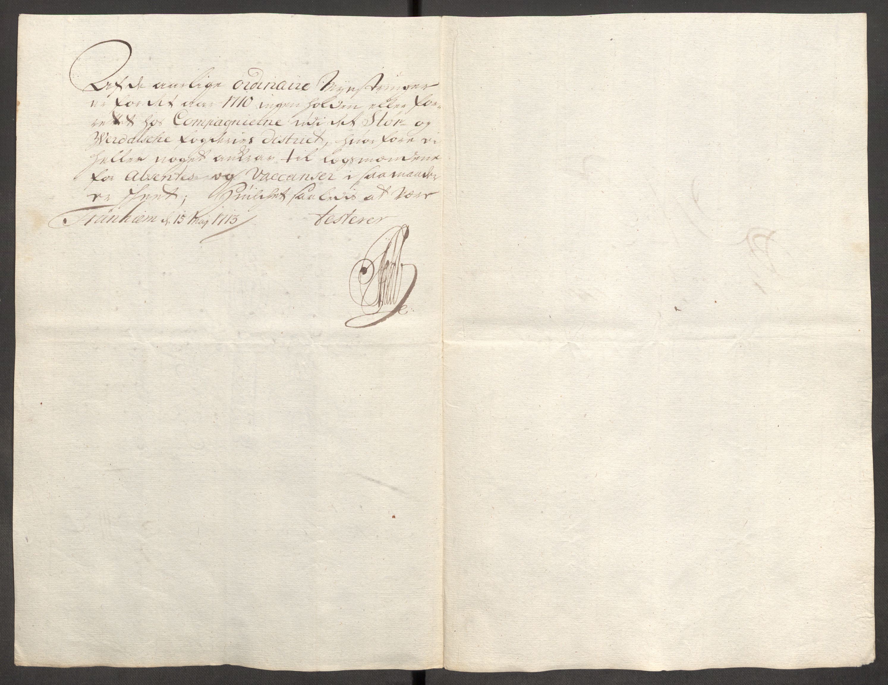 Rentekammeret inntil 1814, Reviderte regnskaper, Fogderegnskap, AV/RA-EA-4092/R62/L4200: Fogderegnskap Stjørdal og Verdal, 1710, p. 277