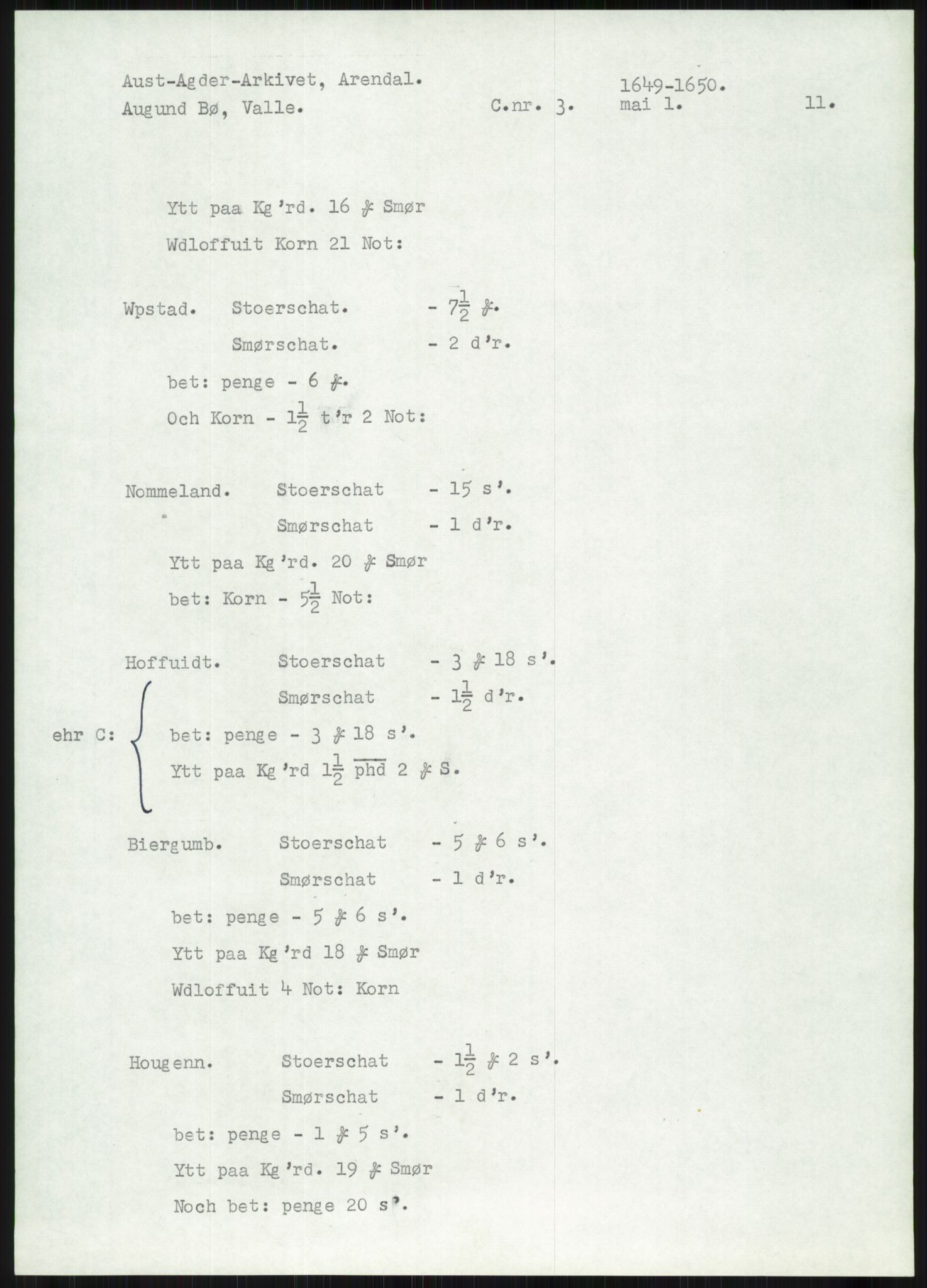 Samlinger til kildeutgivelse, Diplomavskriftsamlingen, AV/RA-EA-4053/H/Ha, p. 1285