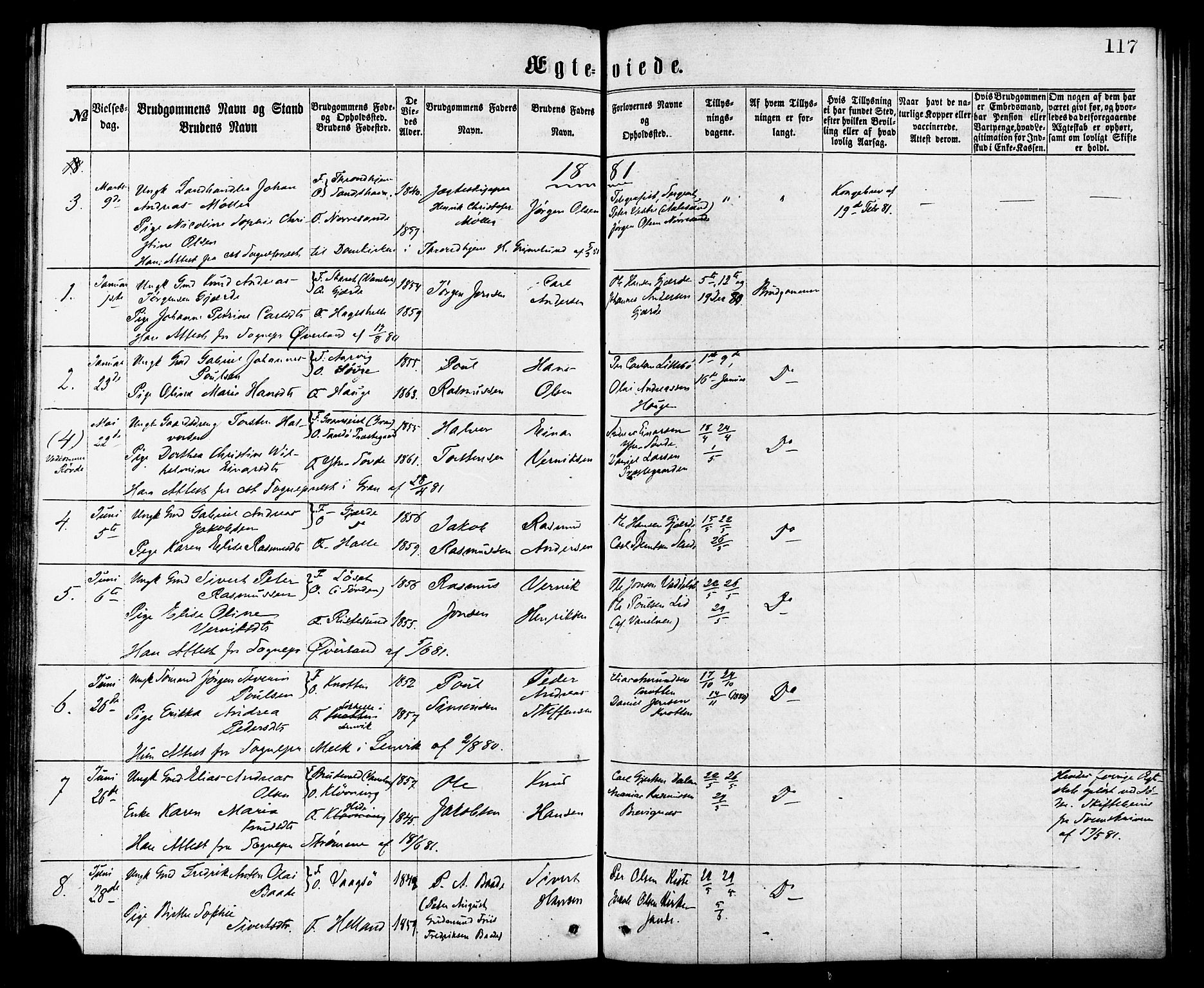 Ministerialprotokoller, klokkerbøker og fødselsregistre - Møre og Romsdal, AV/SAT-A-1454/503/L0035: Parish register (official) no. 503A03, 1865-1884, p. 117