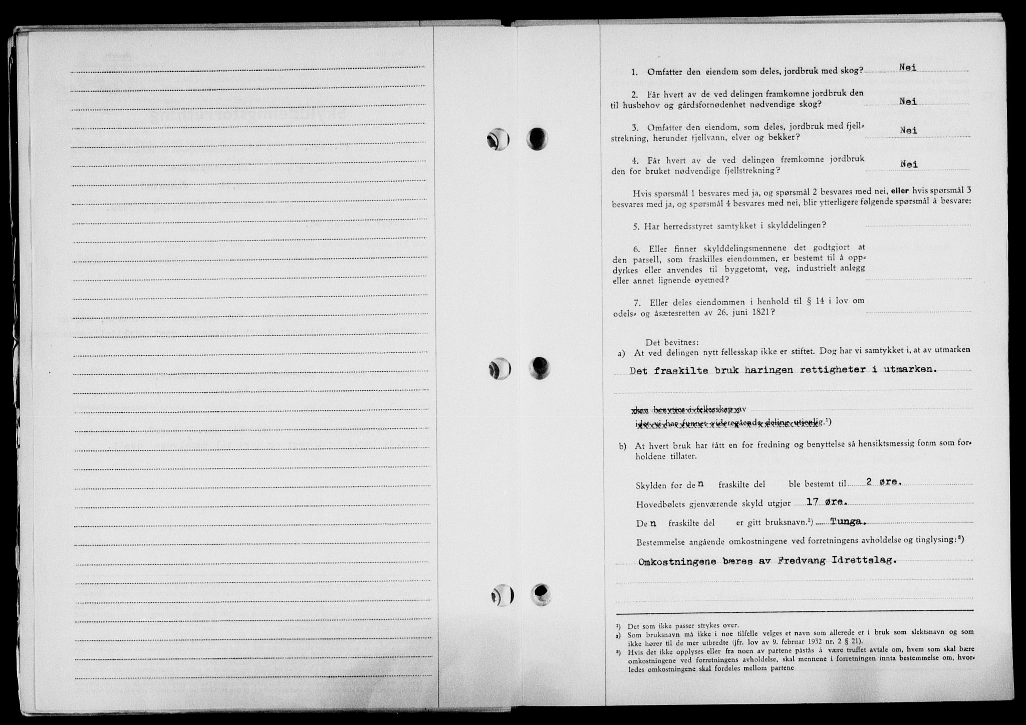 Lofoten sorenskriveri, SAT/A-0017/1/2/2C/L0024a: Mortgage book no. 24a, 1950-1950, Diary no: : 2813/1950