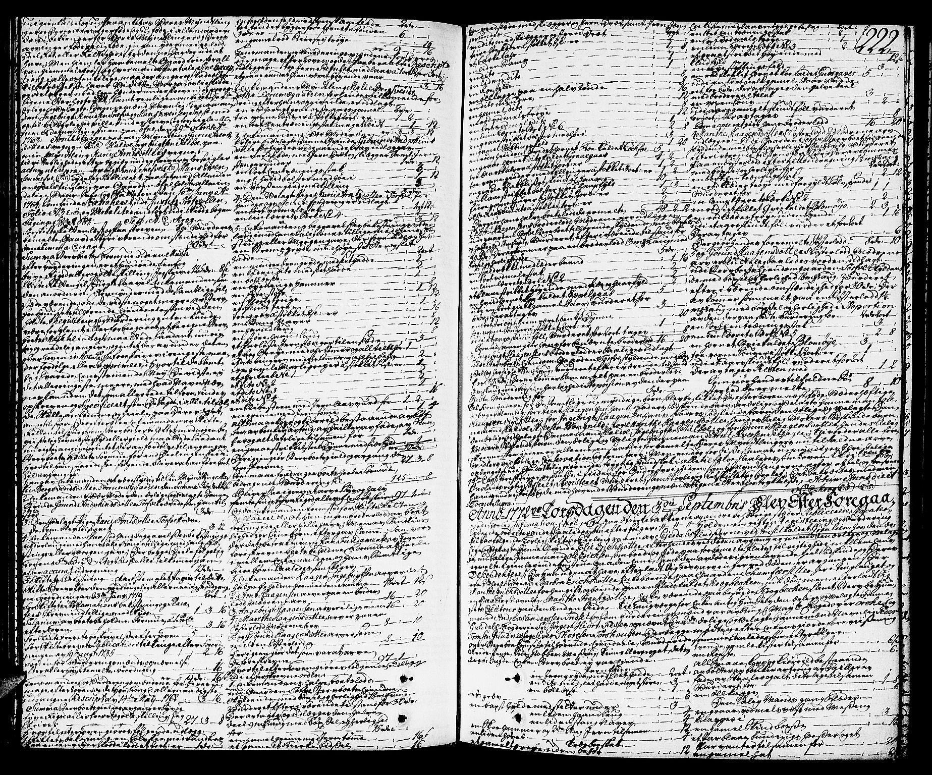 Orkdal sorenskriveri, SAT/A-4169/1/3/3Aa/L0007: Skifteprotokoller, 1767-1782, p. 221b-222a
