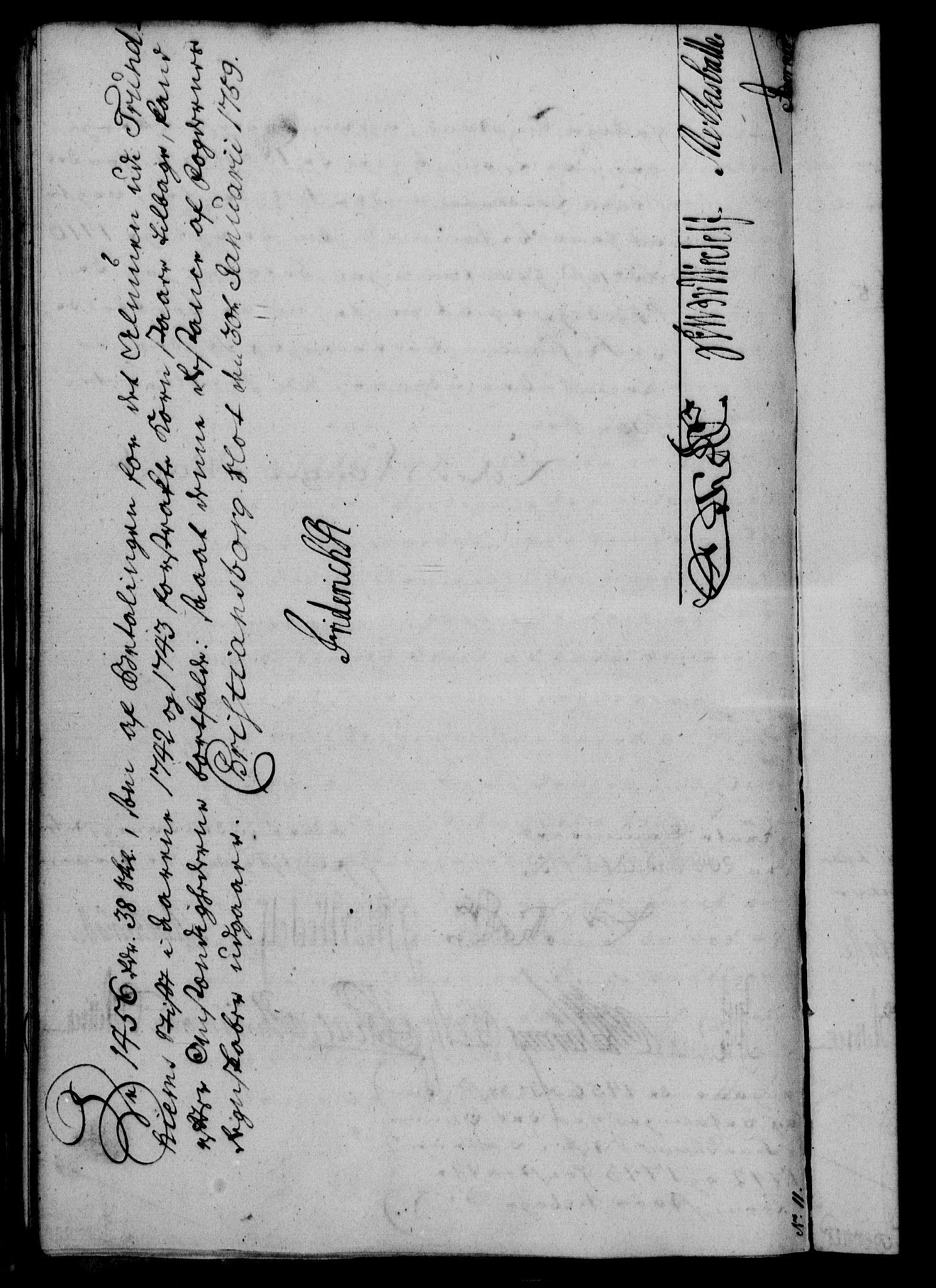 Rentekammeret, Kammerkanselliet, RA/EA-3111/G/Gf/Gfa/L0041: Norsk relasjons- og resolusjonsprotokoll (merket RK 52.41), 1759, p. 105