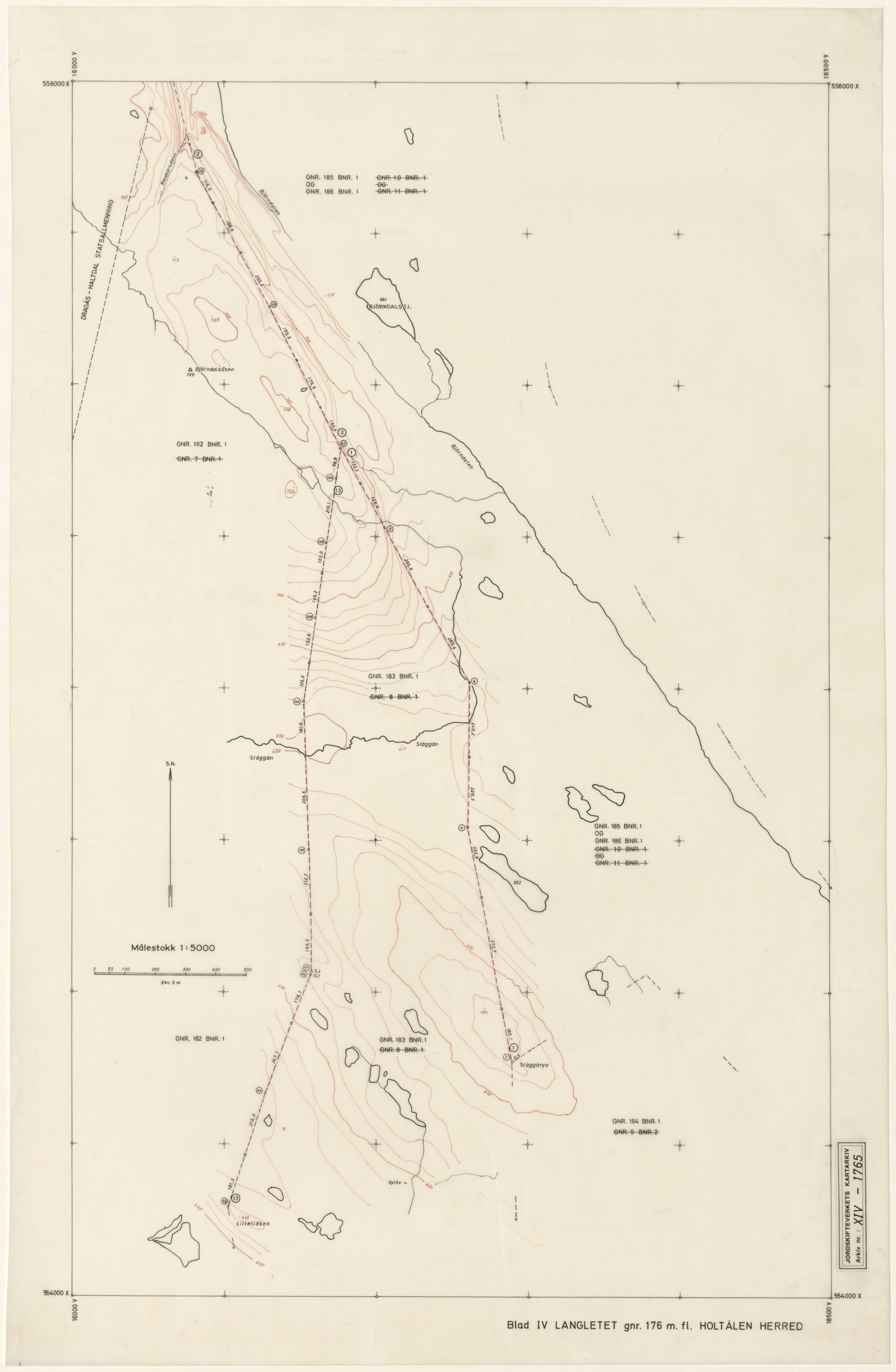 Jordskifteverkets kartarkiv, AV/RA-S-3929/T, 1859-1988, p. 2760