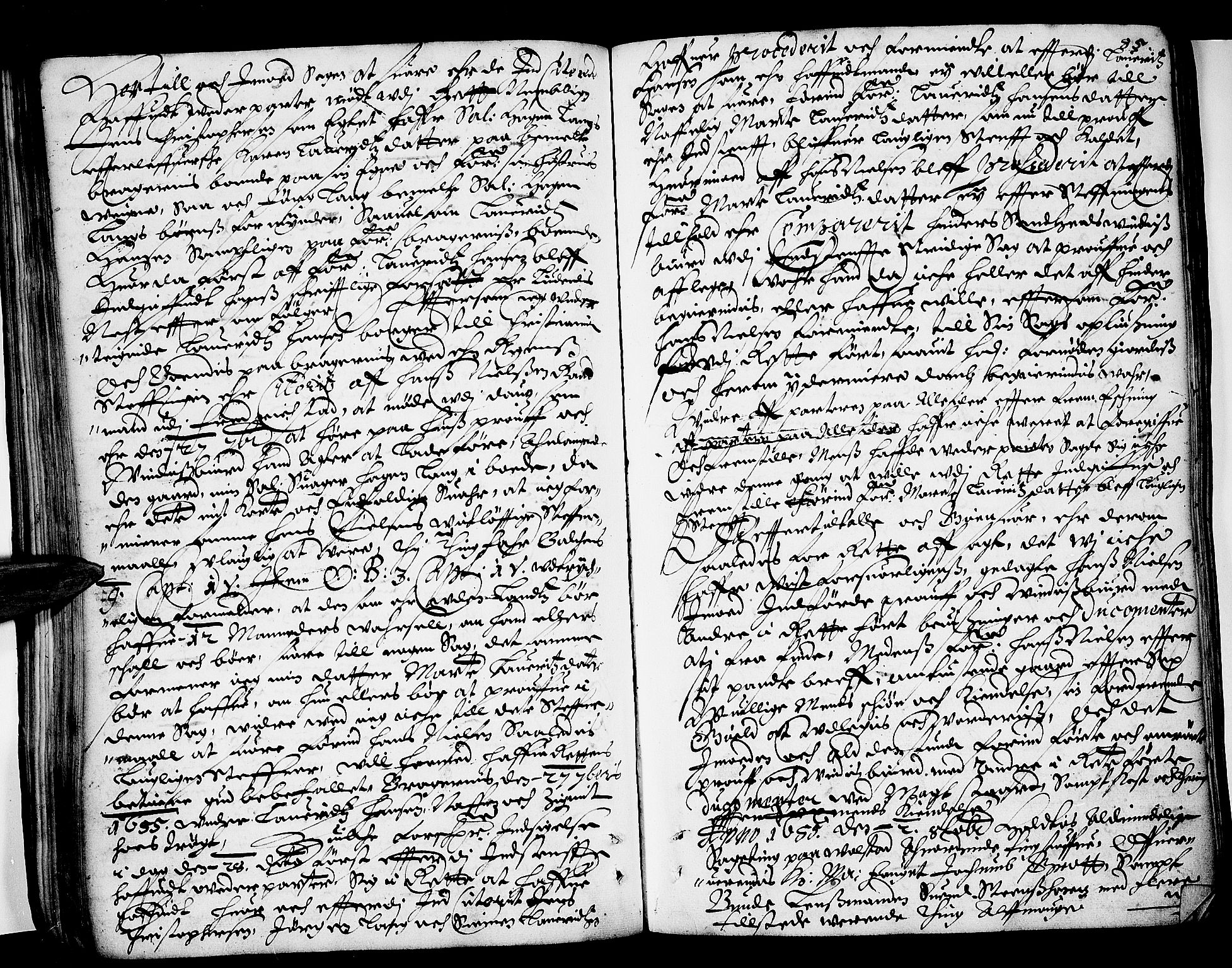 Eiker, Modum og Sigdal sorenskriveri, AV/SAKO-A-123/F/Fa/Faa/L0002: Tingbok, 1653-1657, p. 85