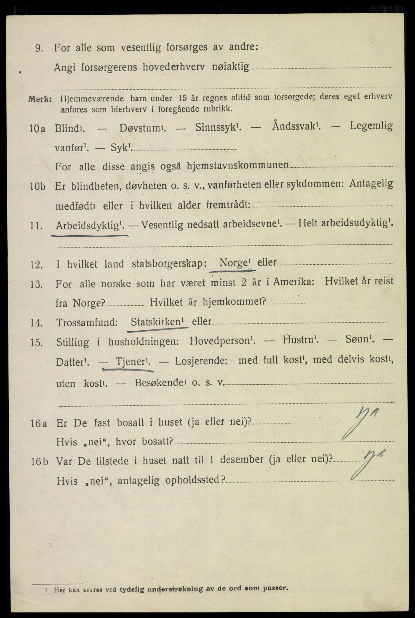 SAH, 1920 census for Ringsaker, 1920, p. 15439