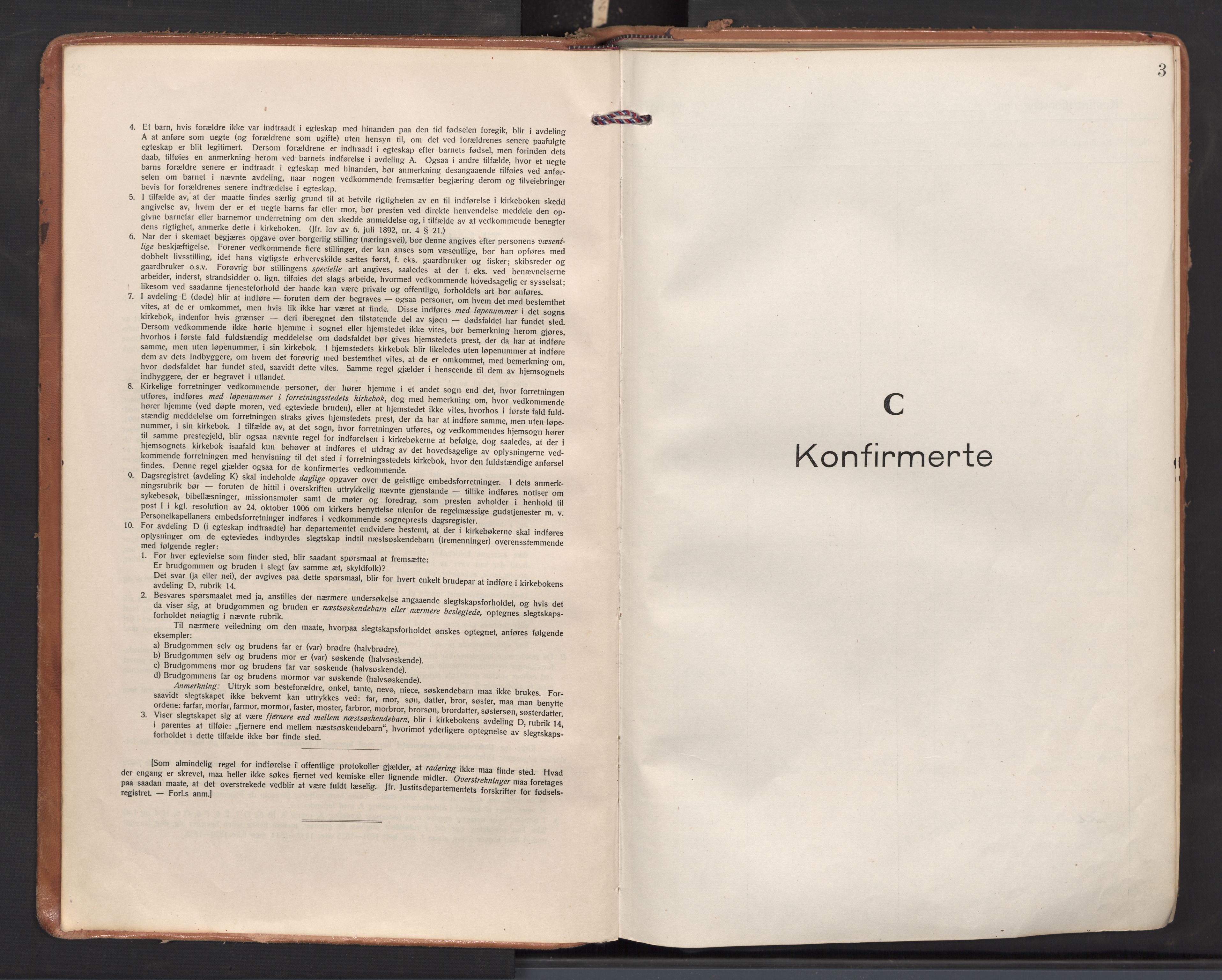 Halden prestekontor Kirkebøker, SAO/A-10909/F/Fa/L0018: Parish register (official) no. I 18, 1918-1935, p. 3
