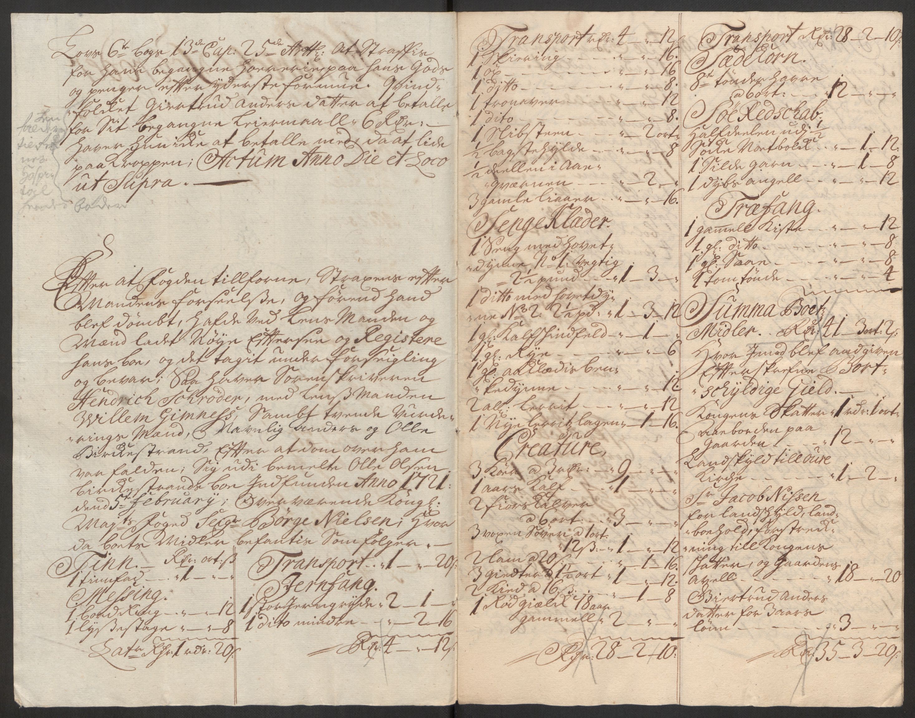 Rentekammeret inntil 1814, Reviderte regnskaper, Fogderegnskap, RA/EA-4092/R56/L3754: Fogderegnskap Nordmøre, 1721, p. 255