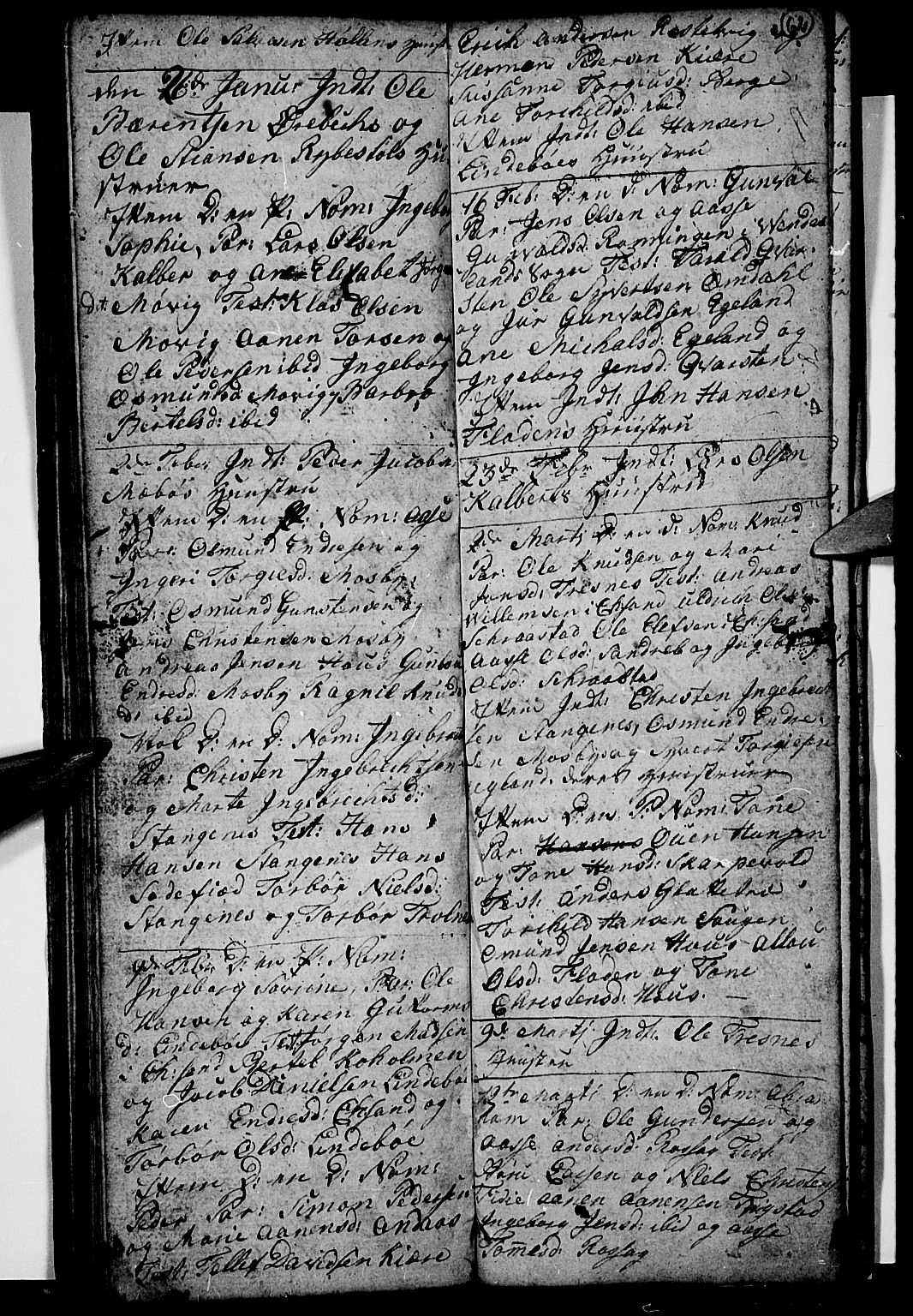 Oddernes sokneprestkontor, AV/SAK-1111-0033/F/Fb/Fba/L0002: Parish register (copy) no. B 2, 1791-1806, p. 62