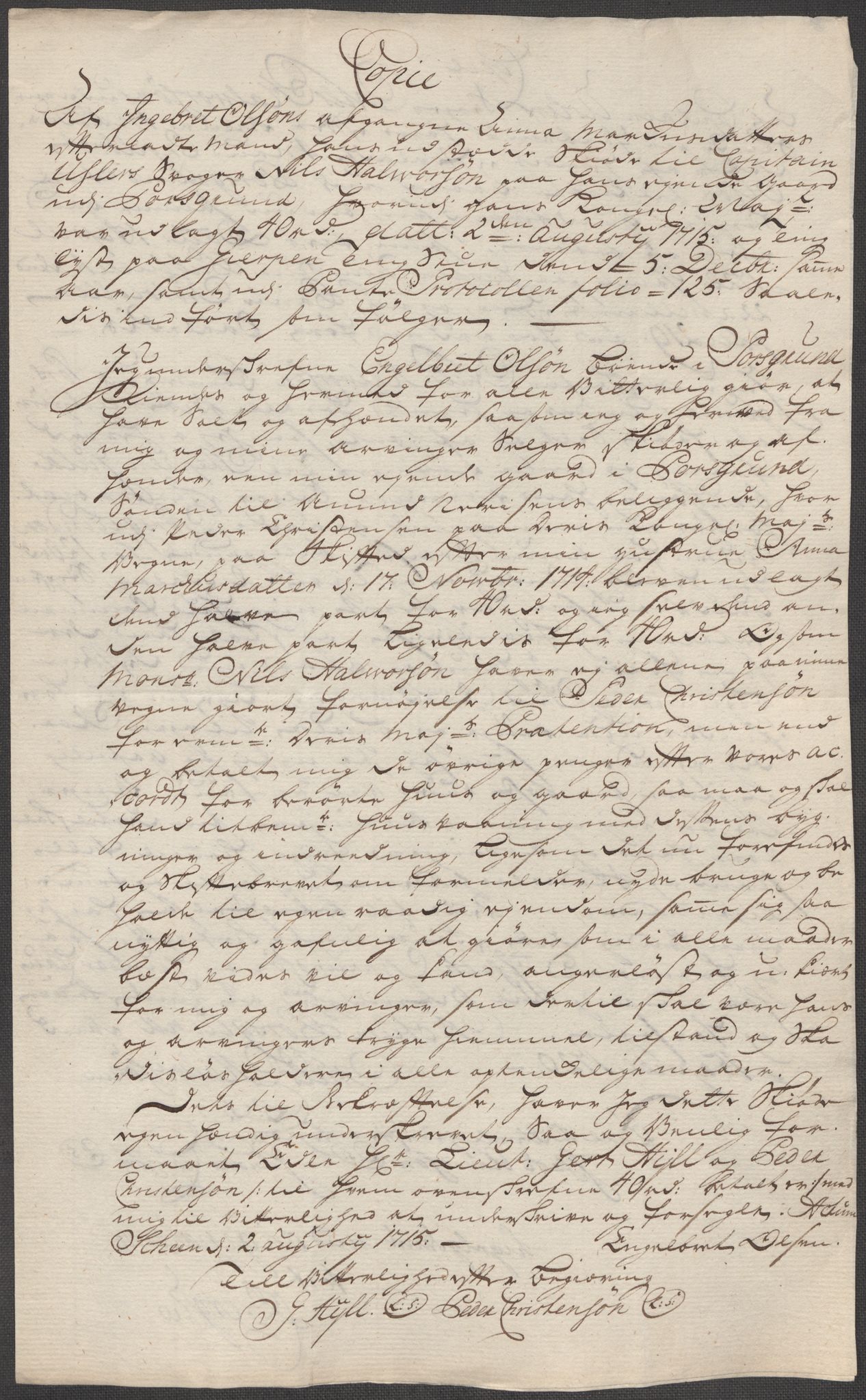 Rentekammeret inntil 1814, Reviderte regnskaper, Fogderegnskap, AV/RA-EA-4092/R36/L2131: Fogderegnskap Øvre og Nedre Telemark og Bamble, 1718, p. 334