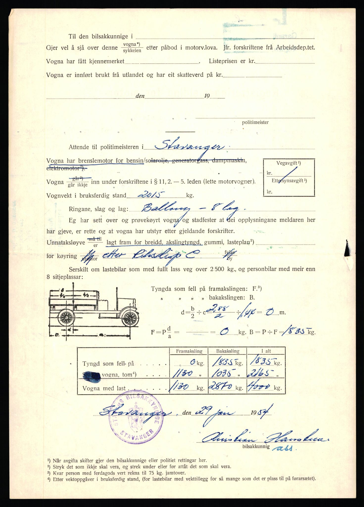 Stavanger trafikkstasjon, AV/SAST-A-101942/0/F/L0012: L-4200 - L-4699, 1930-1971, p. 226