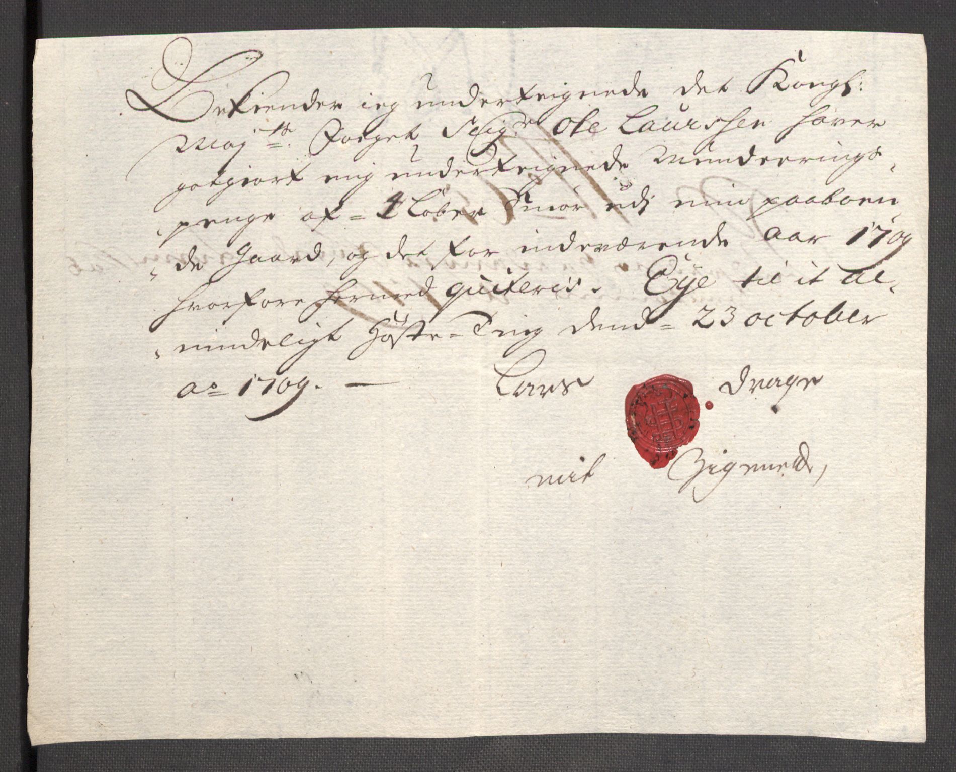 Rentekammeret inntil 1814, Reviderte regnskaper, Fogderegnskap, AV/RA-EA-4092/R48/L2986: Fogderegnskap Sunnhordland og Hardanger, 1709-1710, p. 288