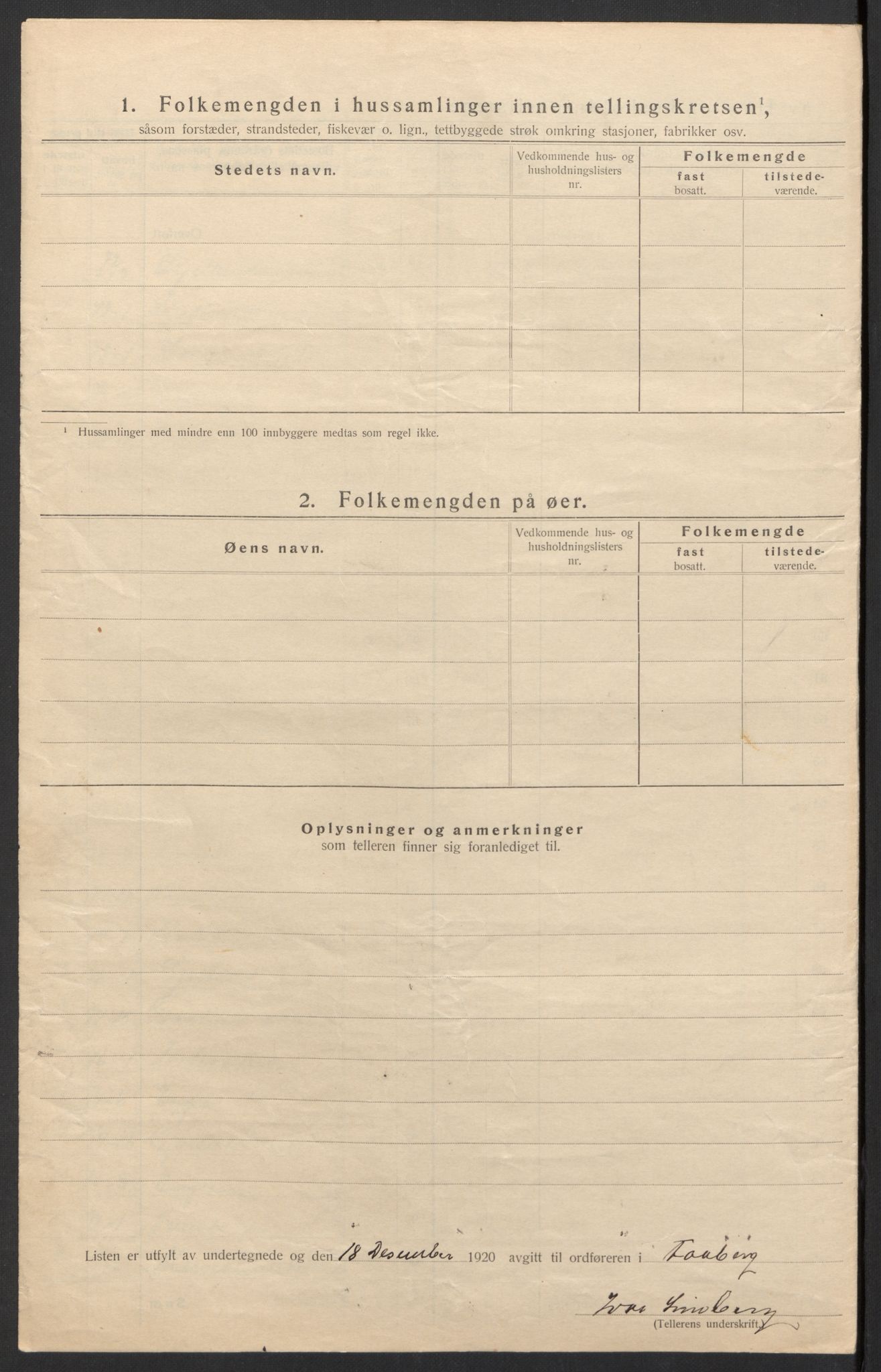 SAH, 1920 census for Fåberg, 1920, p. 44