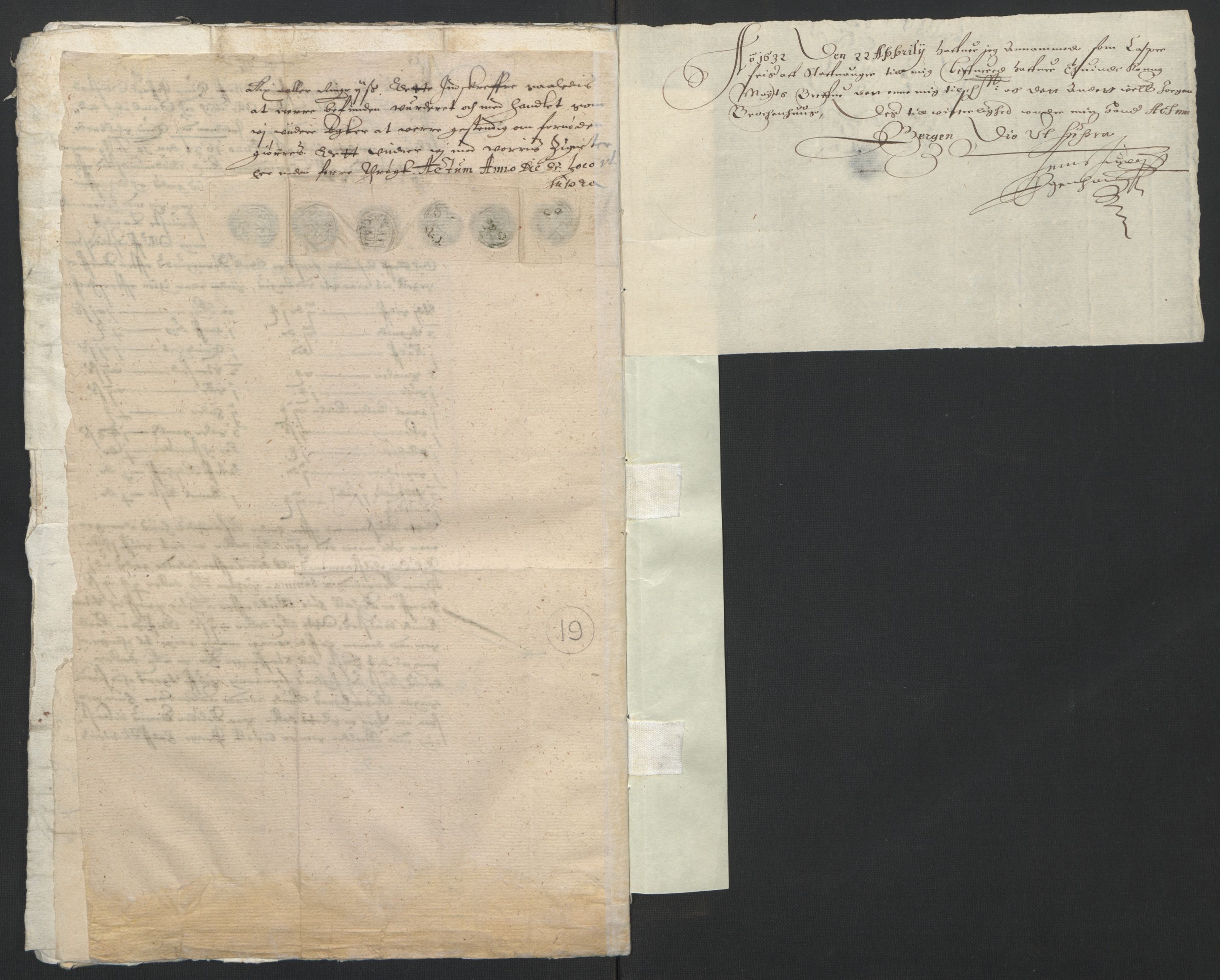 Rentekammeret inntil 1814, Reviderte regnskaper, Lensregnskaper, AV/RA-EA-5023/R/Rb/Rbs/L0015: Stavanger len, 1630-1632