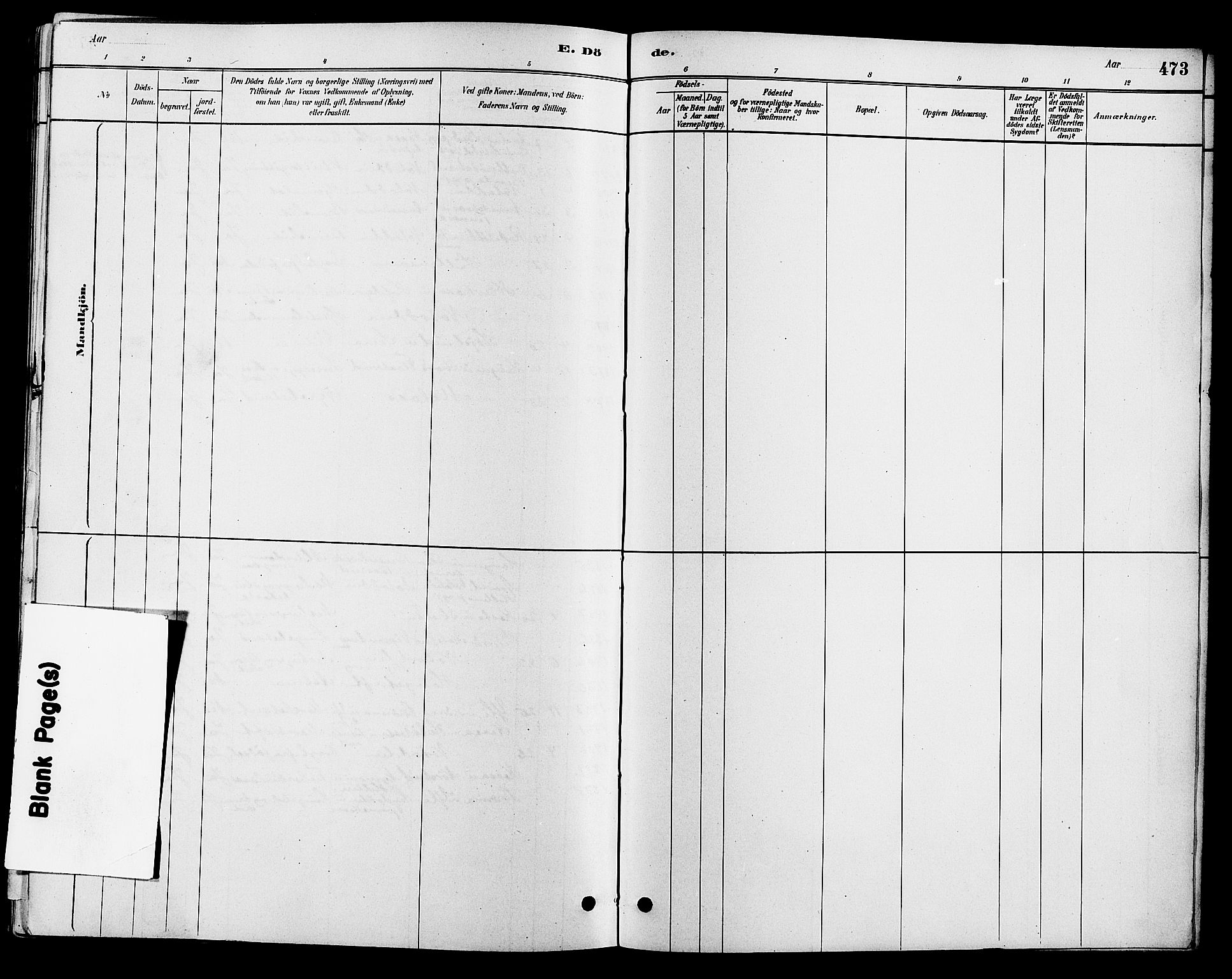 Heddal kirkebøker, AV/SAKO-A-268/G/Ga/L0002: Parish register (copy) no. I 2, 1879-1908, p. 473