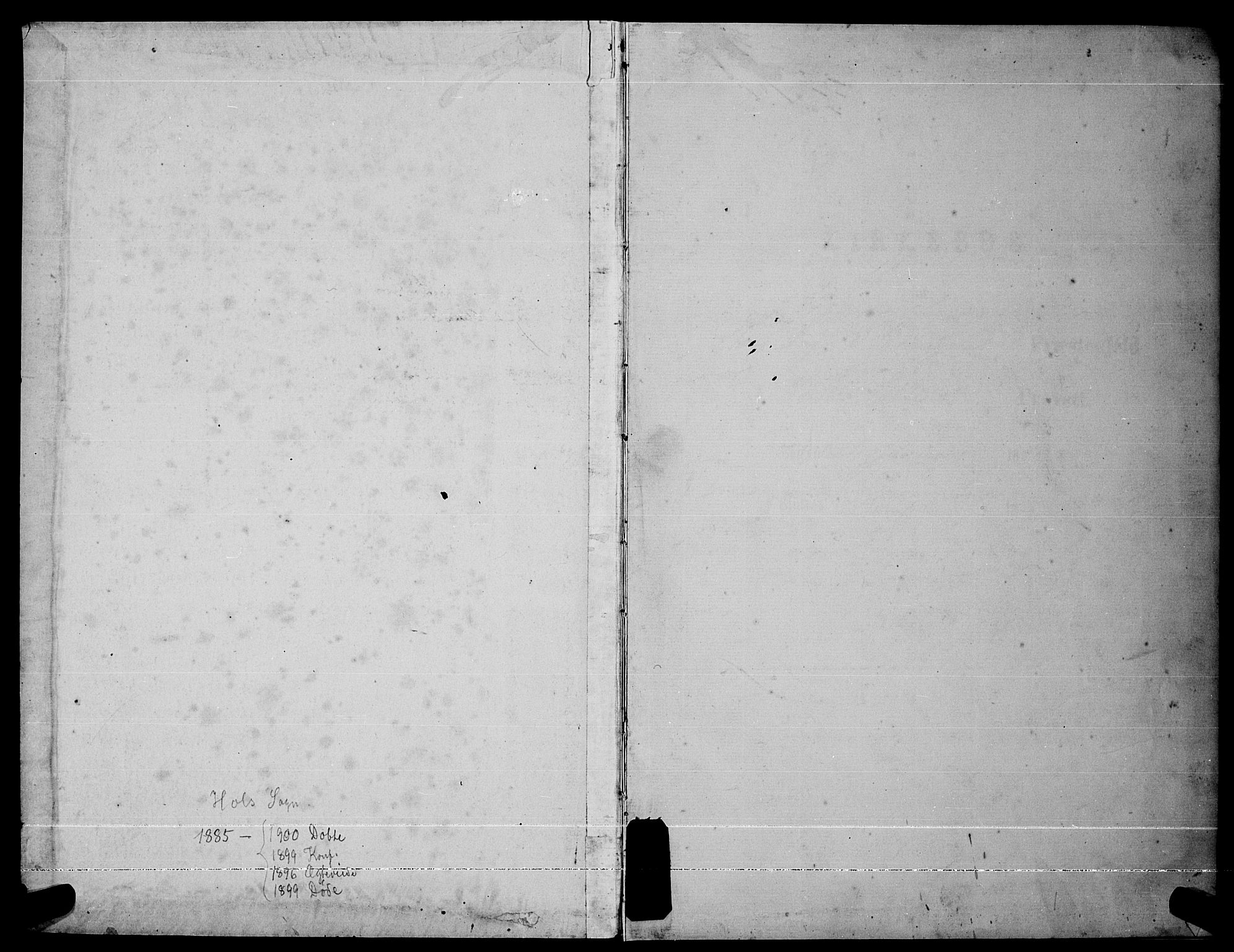 Ministerialprotokoller, klokkerbøker og fødselsregistre - Nordland, AV/SAT-A-1459/865/L0931: Parish register (copy) no. 865C03, 1885-1901