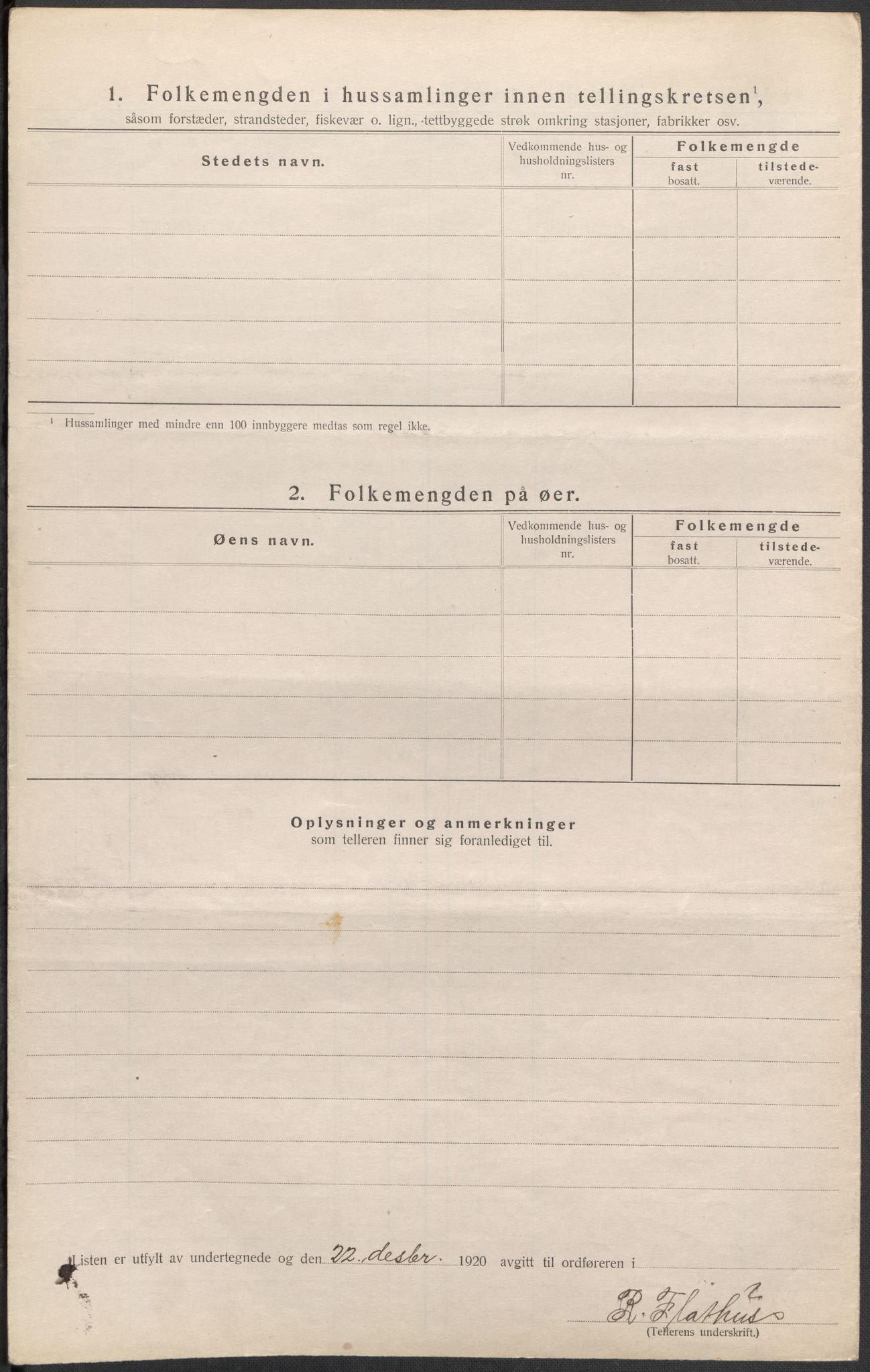 SAKO, 1920 census for Gjerpen, 1920, p. 12