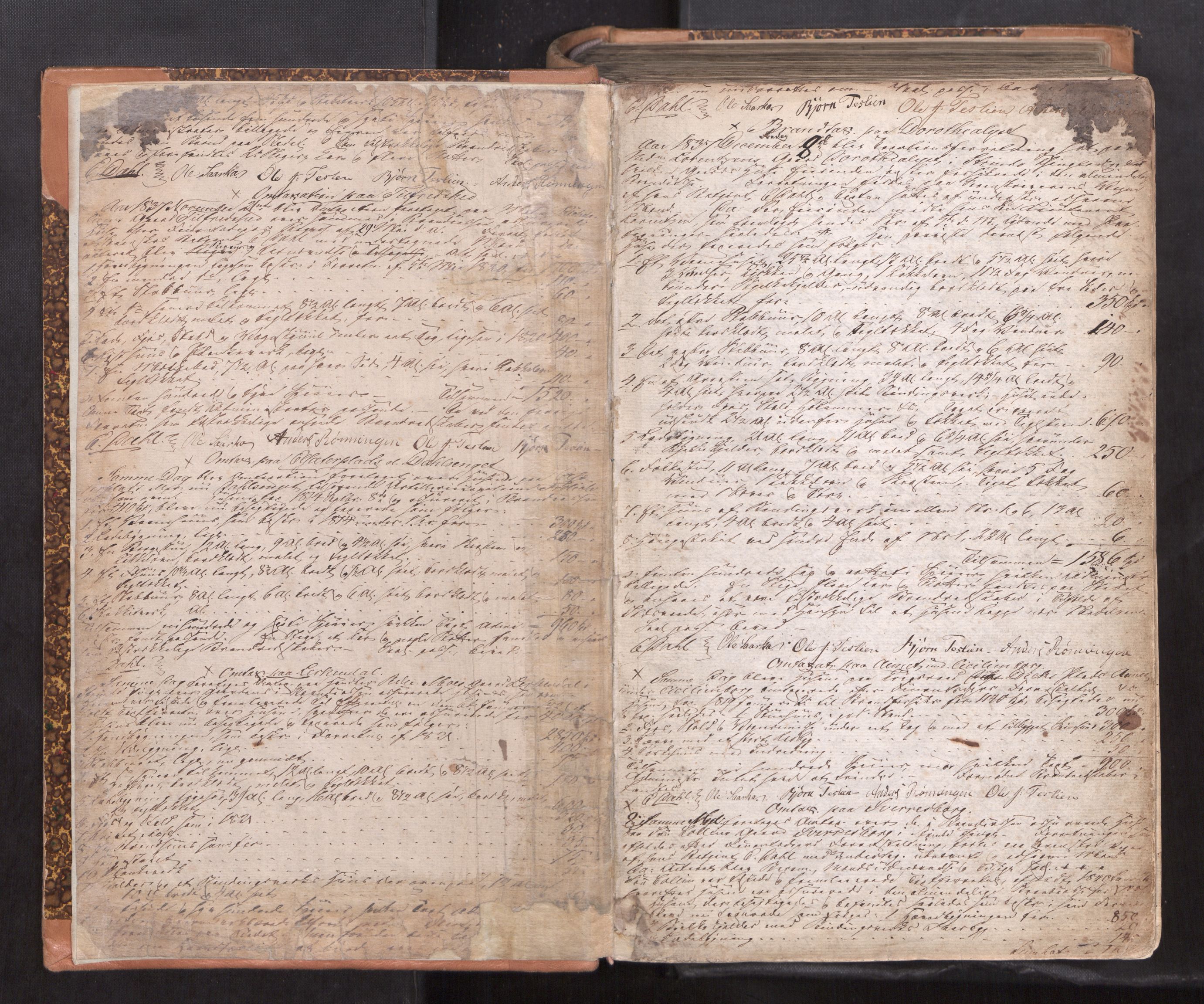 Strinda og Selbu sorenskriveri, AV/SAT-A-0015/1/1B/L0002: Ekstrarettsprot. 1b, 1837-1859, p. 1b-2a