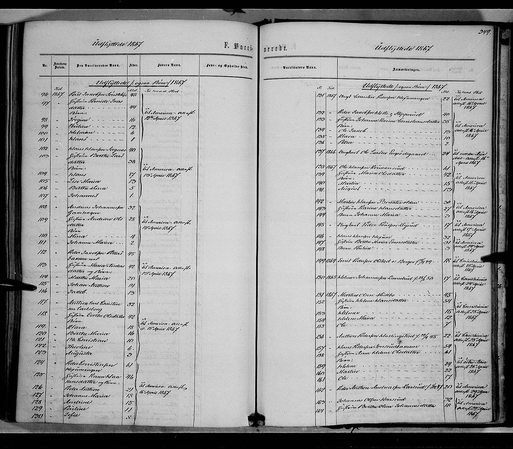 Vestre Toten prestekontor, AV/SAH-PREST-108/H/Ha/Haa/L0007: Parish register (official) no. 7, 1862-1869, p. 349