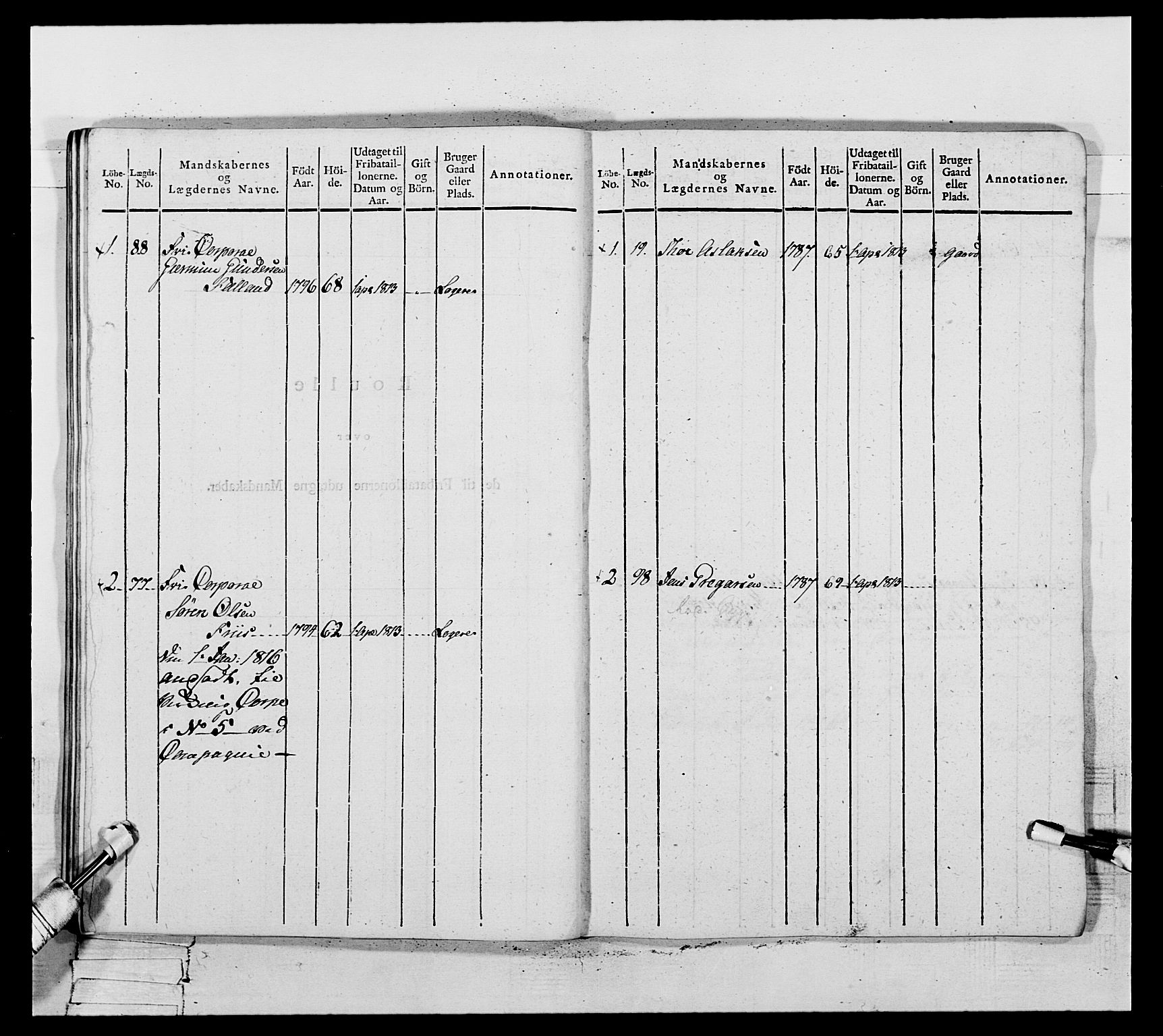 Generalitets- og kommissariatskollegiet, Det kongelige norske kommissariatskollegium, AV/RA-EA-5420/E/Eh/L0117: Telemarkske nasjonale infanteriregiment, 1812-1814, p. 318