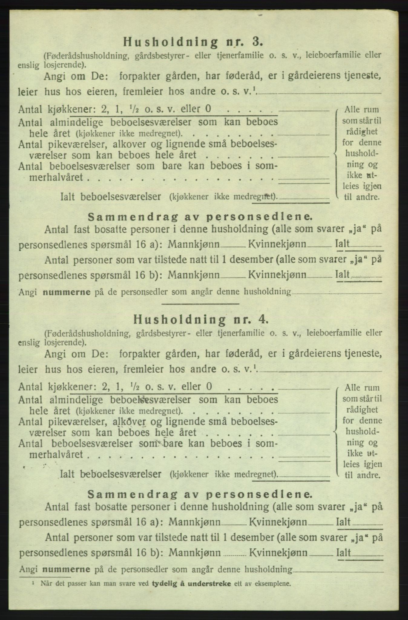 SAB, 1920 census for Kvinnherad, 1920, p. 2372