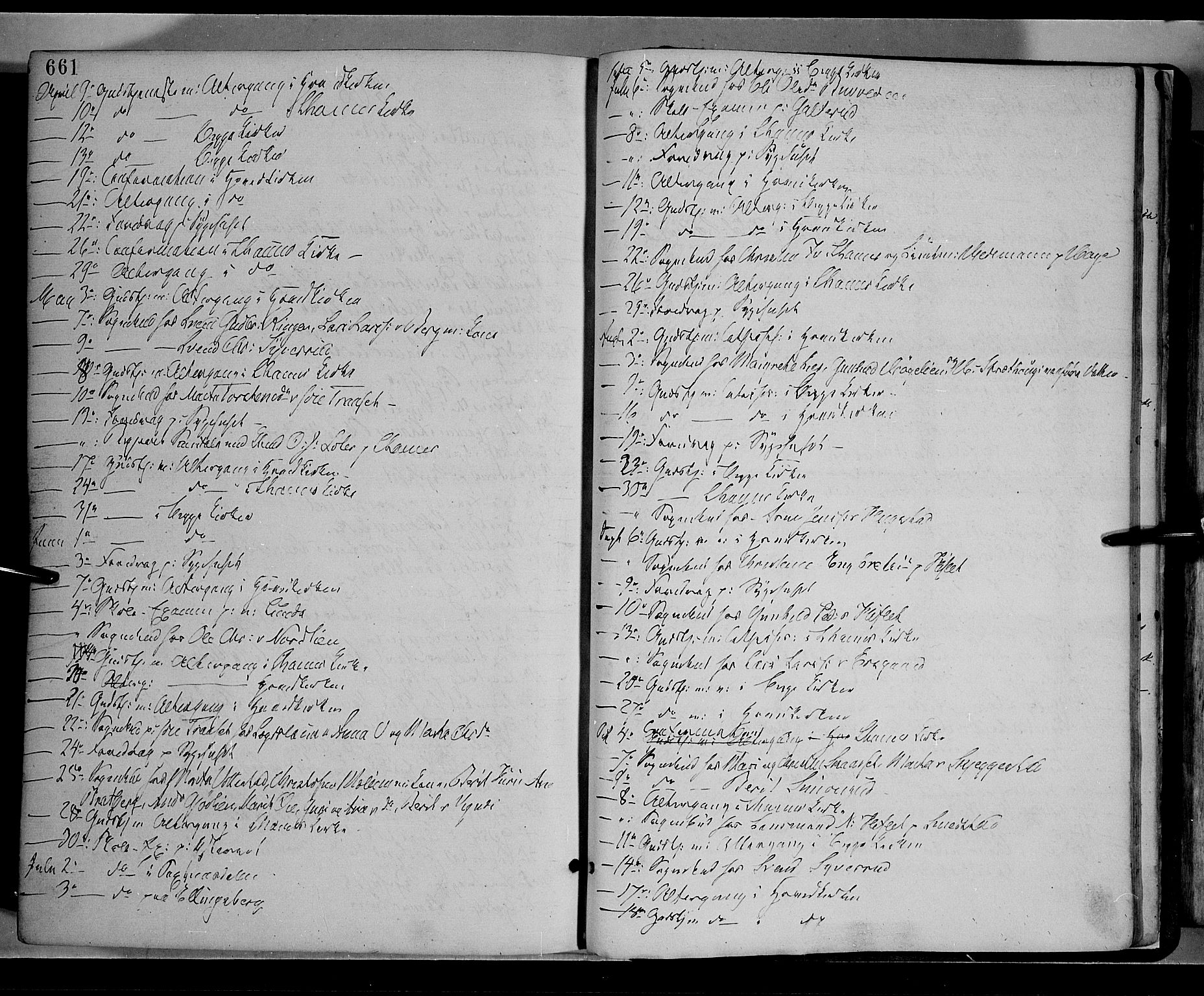 Fåberg prestekontor, AV/SAH-PREST-086/H/Ha/Haa/L0007: Parish register (official) no. 7, 1868-1878, p. 661