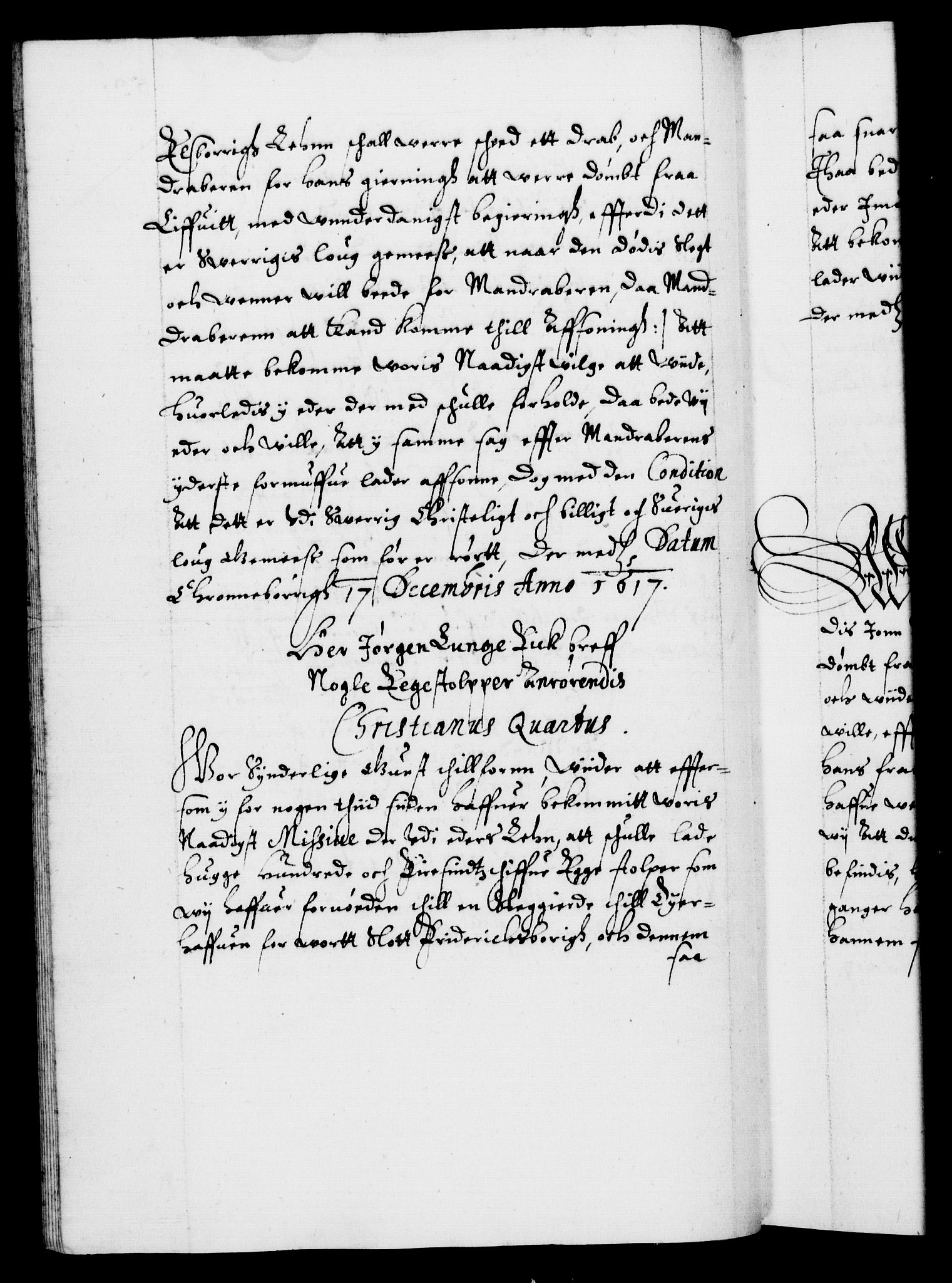 Danske Kanselli 1572-1799, RA/EA-3023/F/Fc/Fca/Fcab/L0004: Norske tegnelser (mikrofilm), 1617-1627, p. 59b