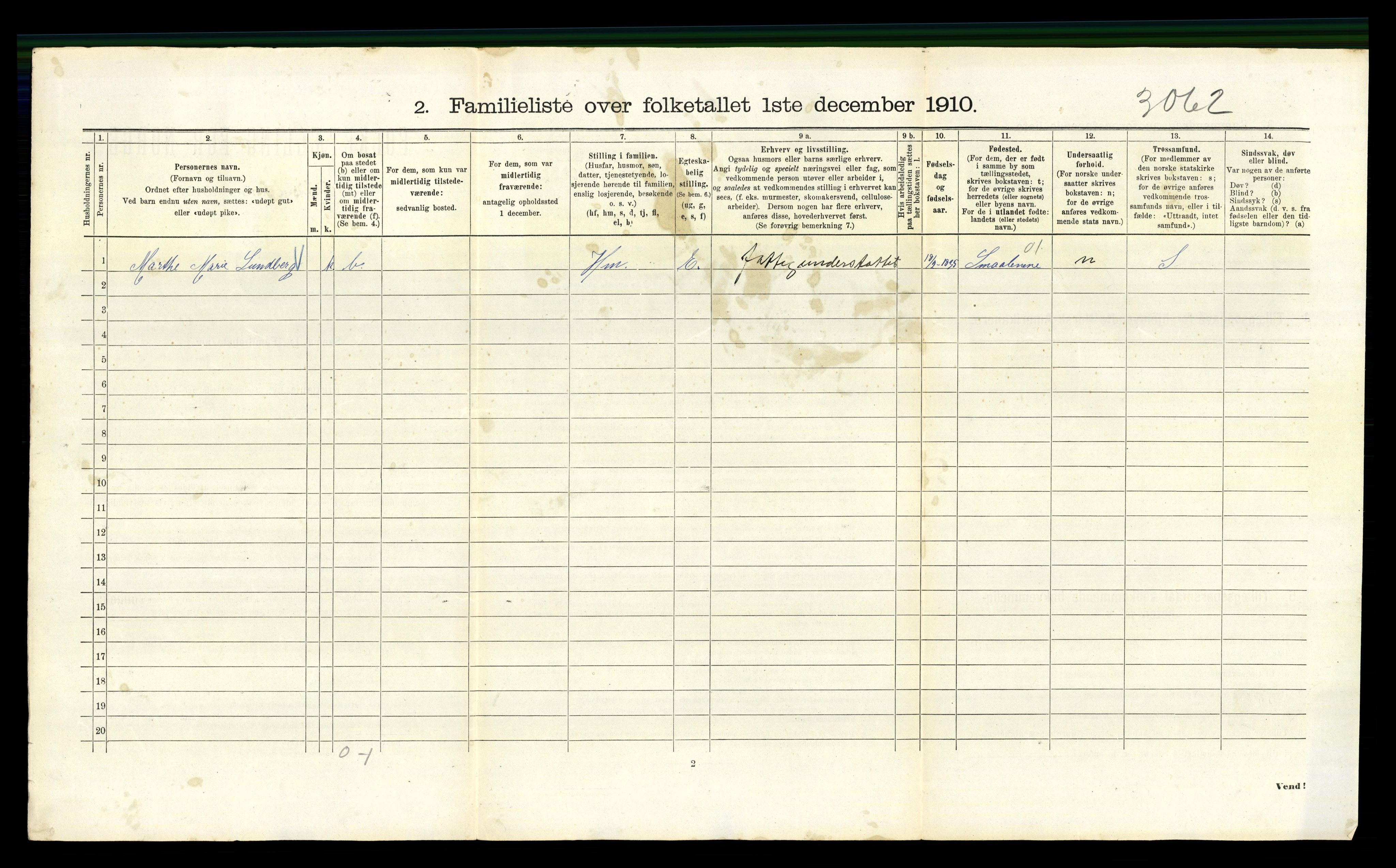 RA, 1910 census for Kristiania, 1910, p. 1794