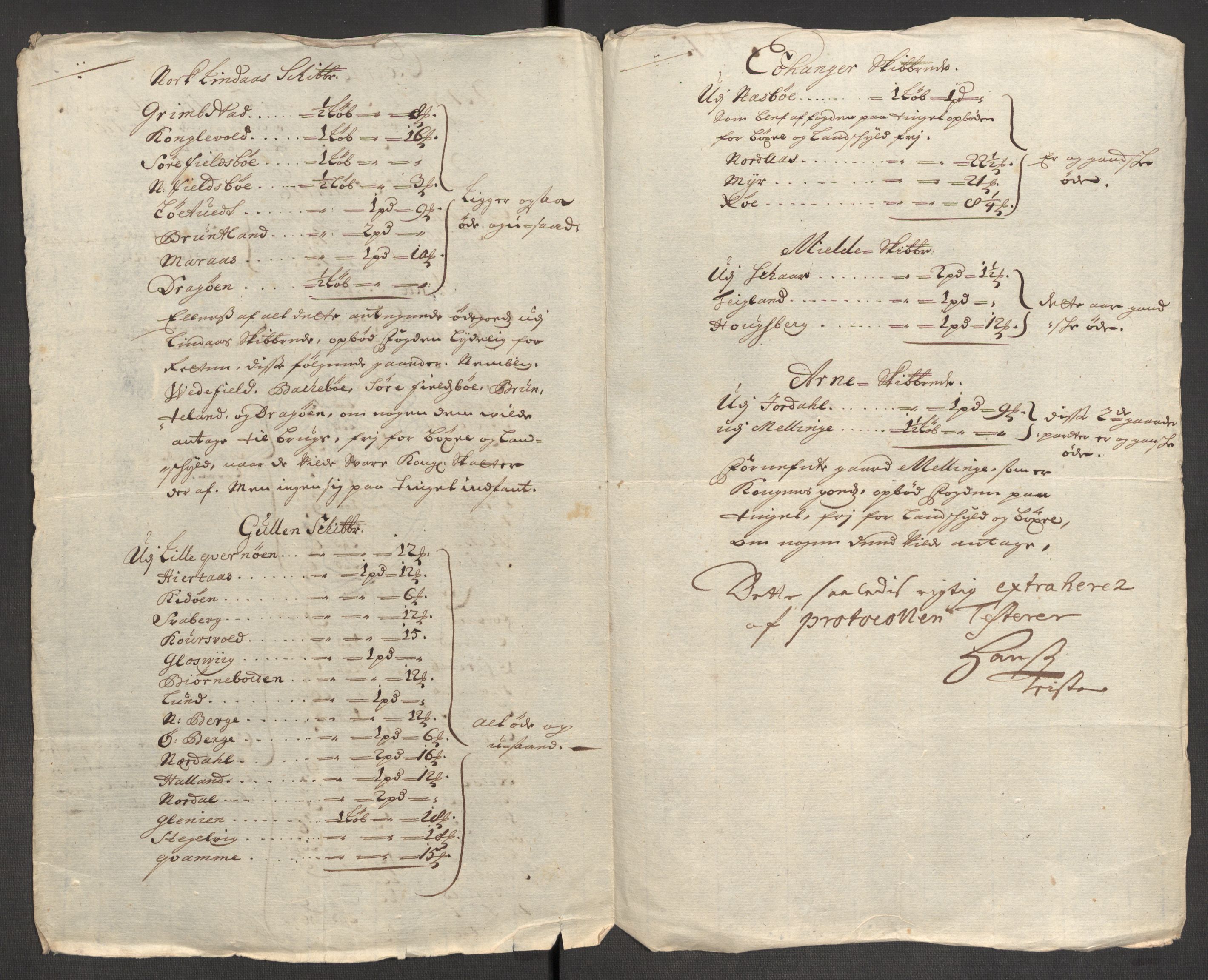 Rentekammeret inntil 1814, Reviderte regnskaper, Fogderegnskap, RA/EA-4092/R51/L3188: Fogderegnskap Nordhordland og Voss, 1706-1707, p. 137