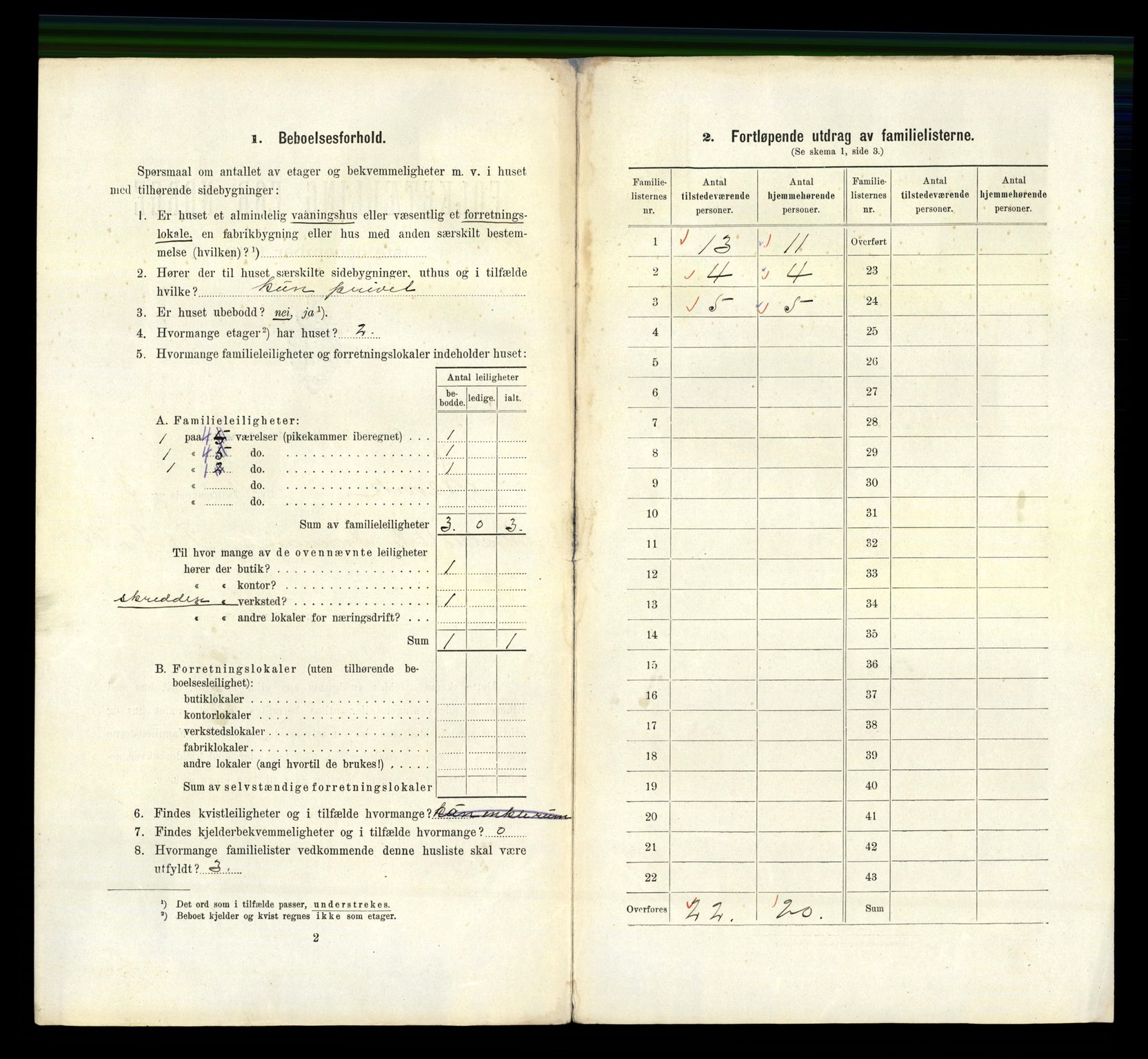 RA, 1910 census for Narvik, 1910, p. 910