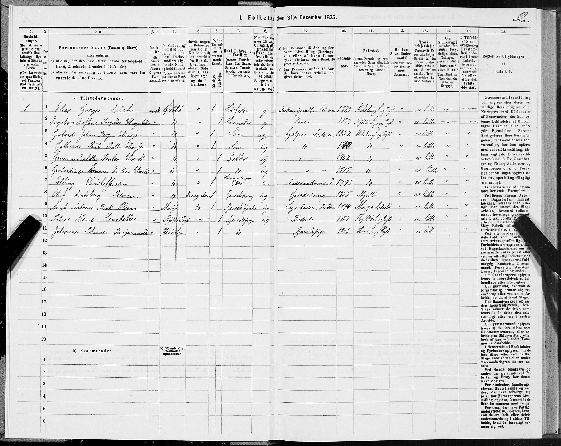 SAT, 1875 census for 1820P Alstahaug, 1875, p. 1602