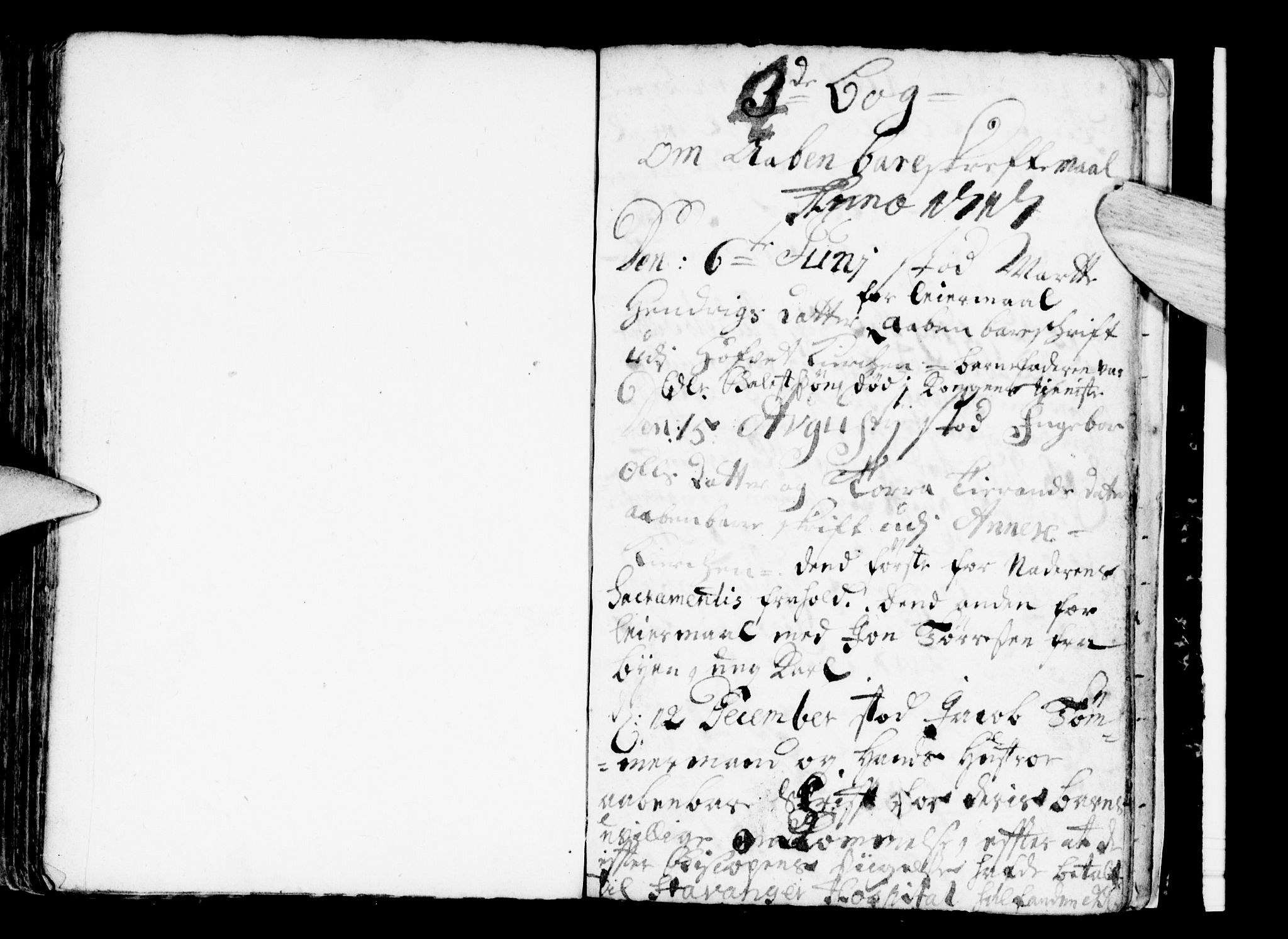 Finnøy sokneprestkontor, SAST/A-101825/H/Ha/Haa/L0002: Parish register (official) no. A 2, 1717-1734